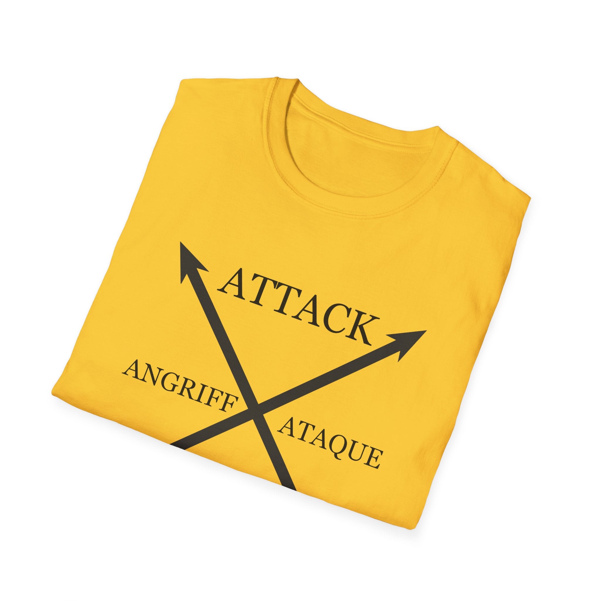 Bilingual Attack Graphic Tee