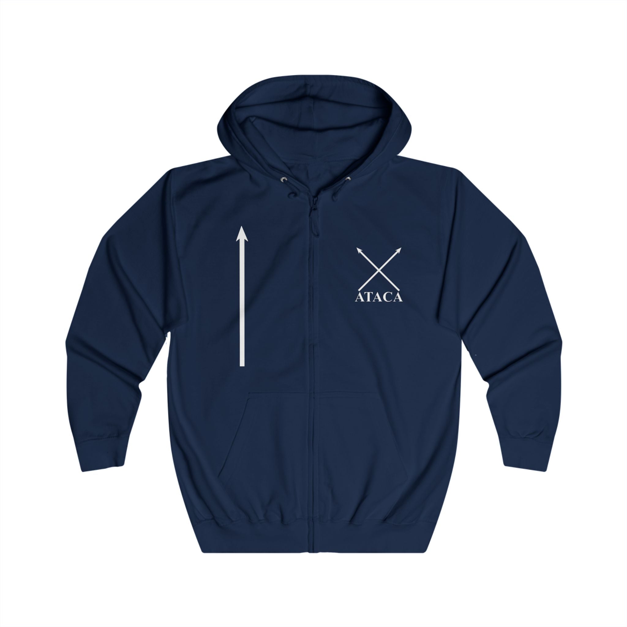 ATACA Unisex Full Zip Hoodie
