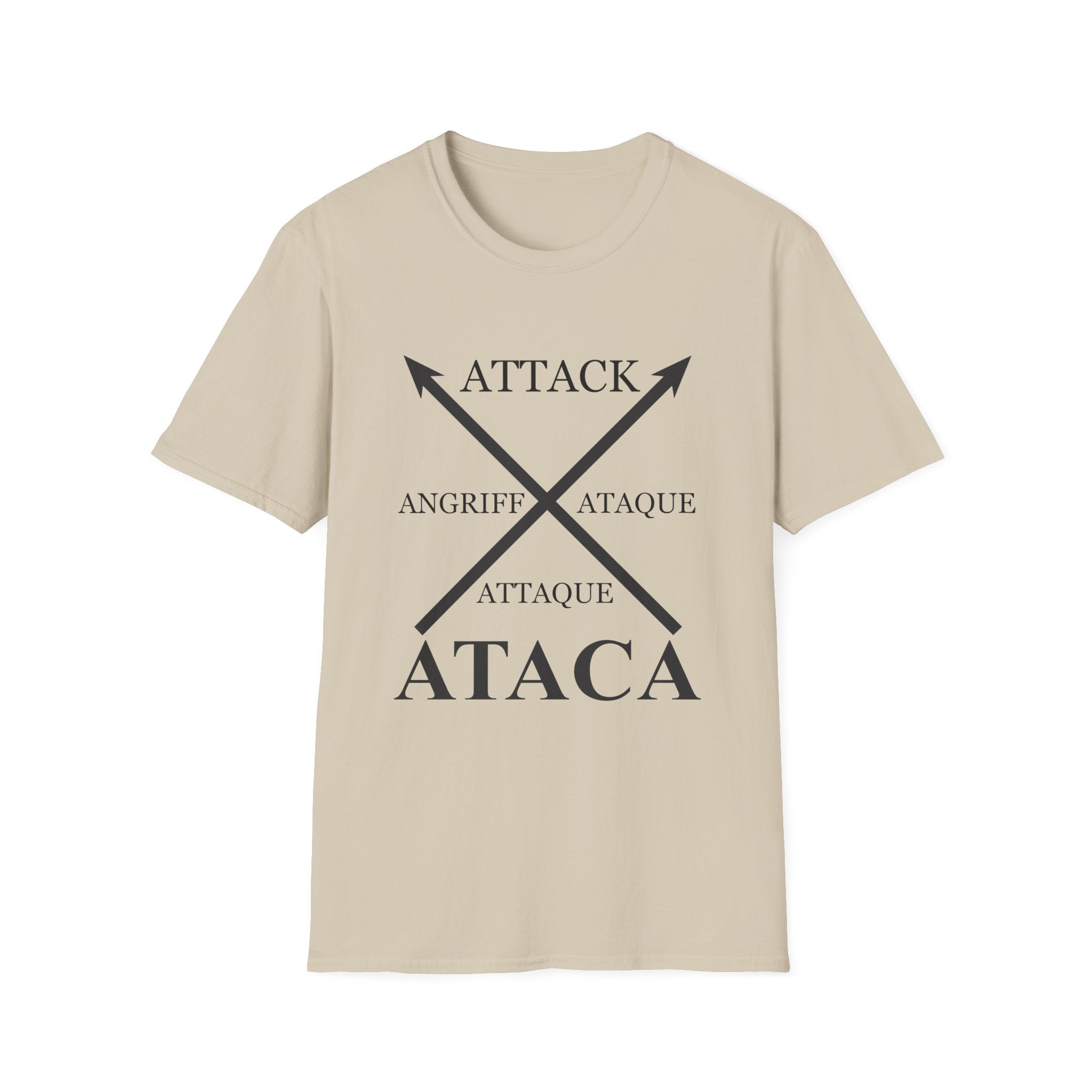 Bilingual Attack Graphic Tee
