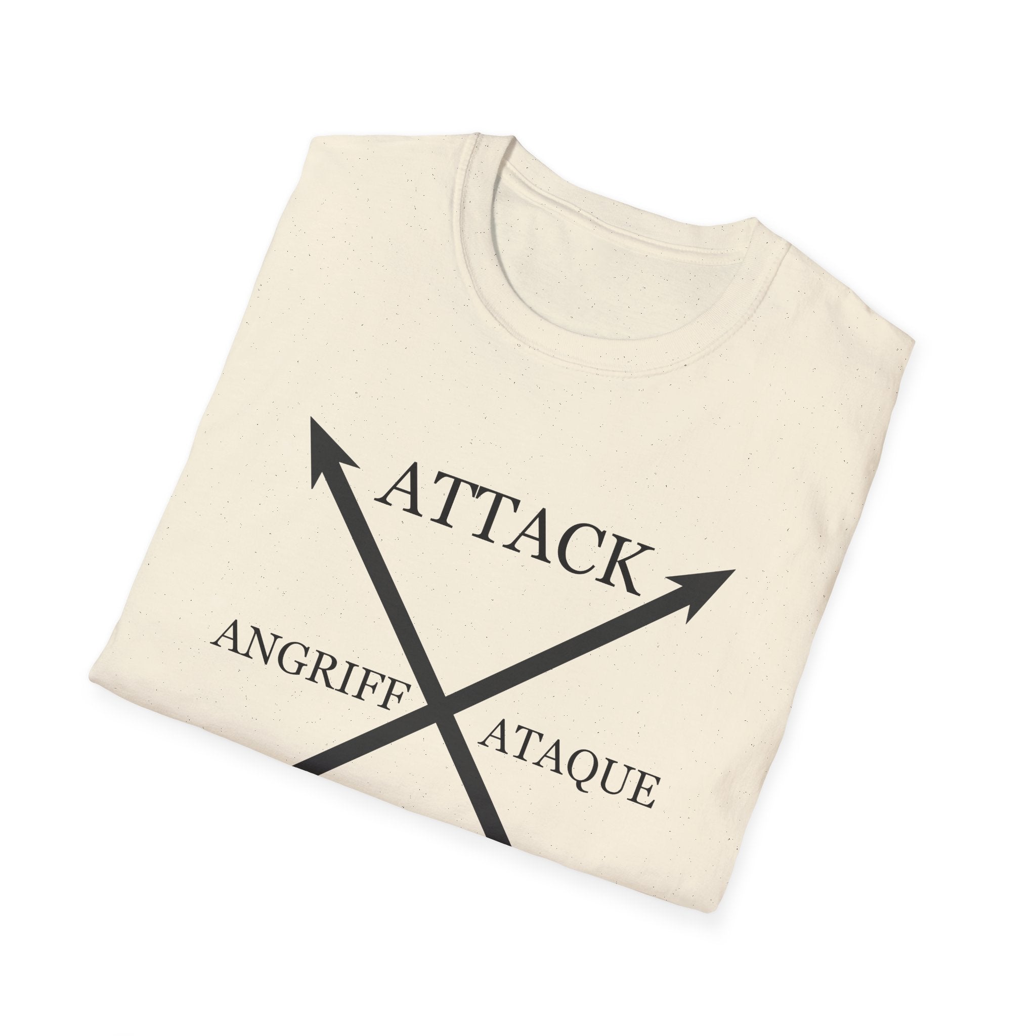 Bilingual Attack Graphic Tee