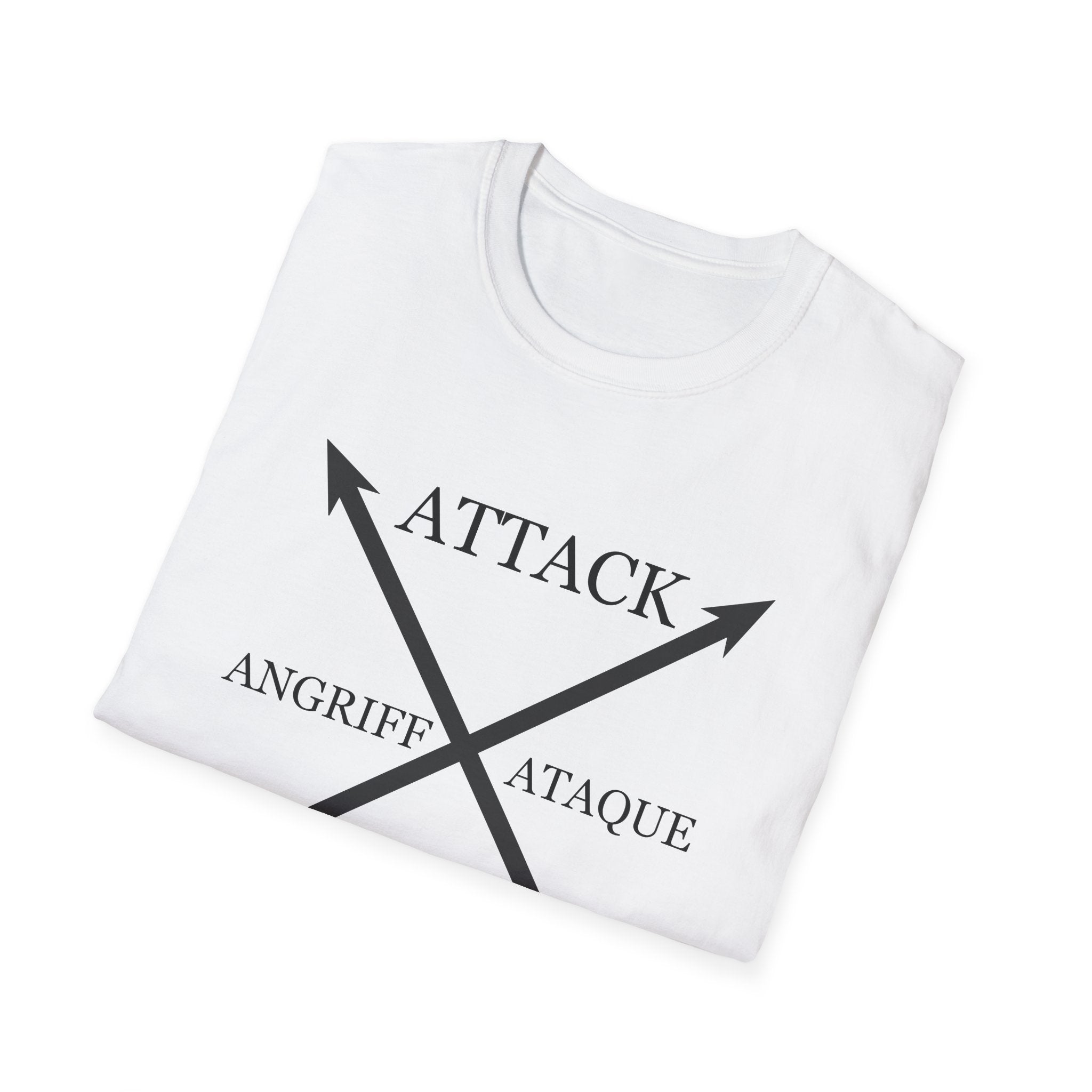 Bilingual Attack Graphic Tee