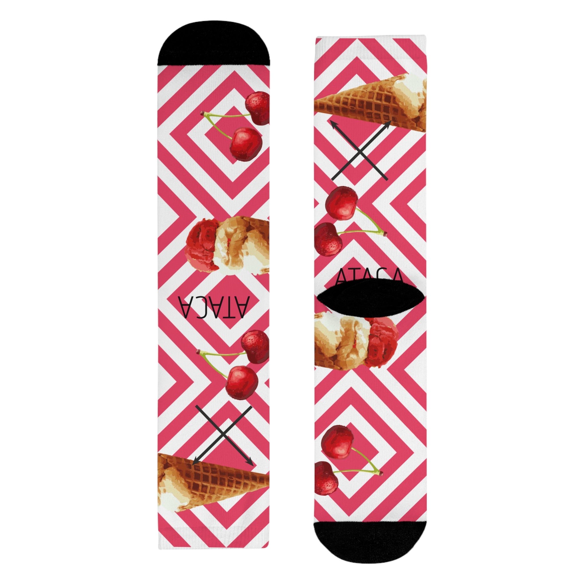 Sublimation Crew Socks (EU) - ICE Cream