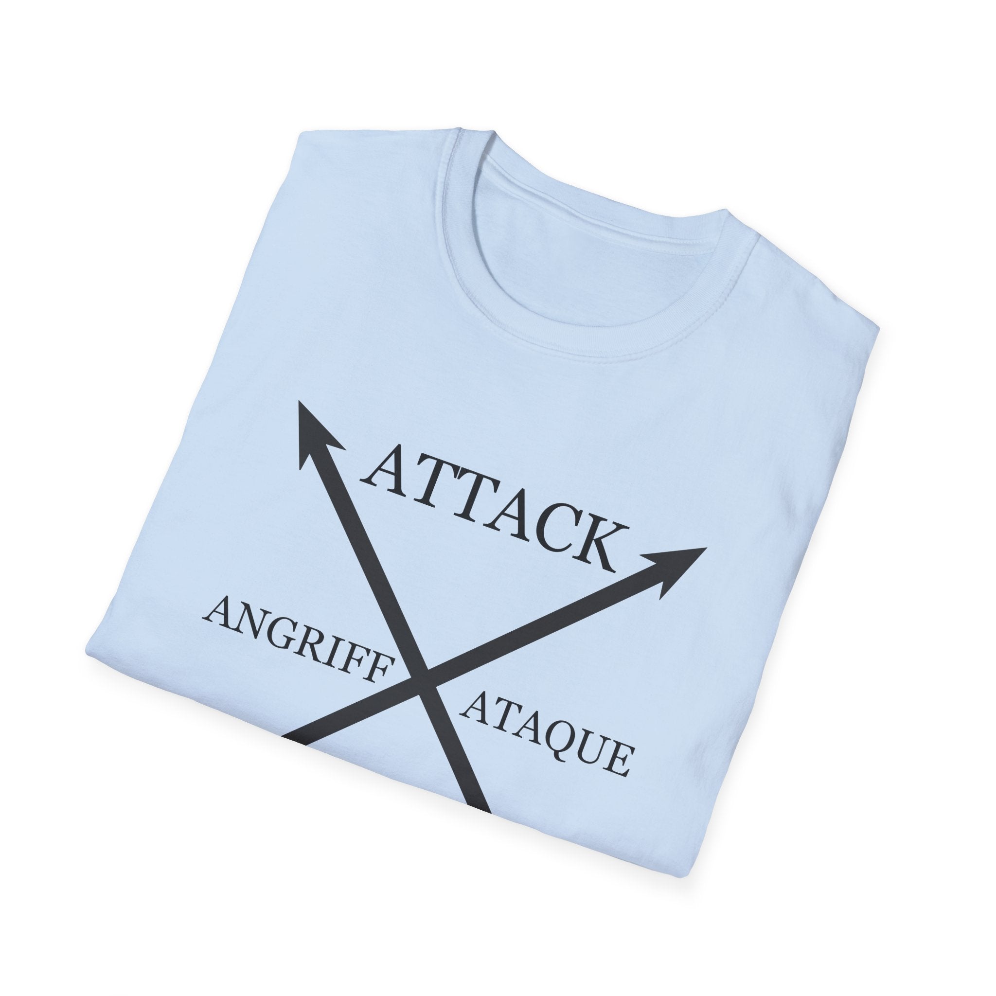Bilingual Attack Graphic Tee