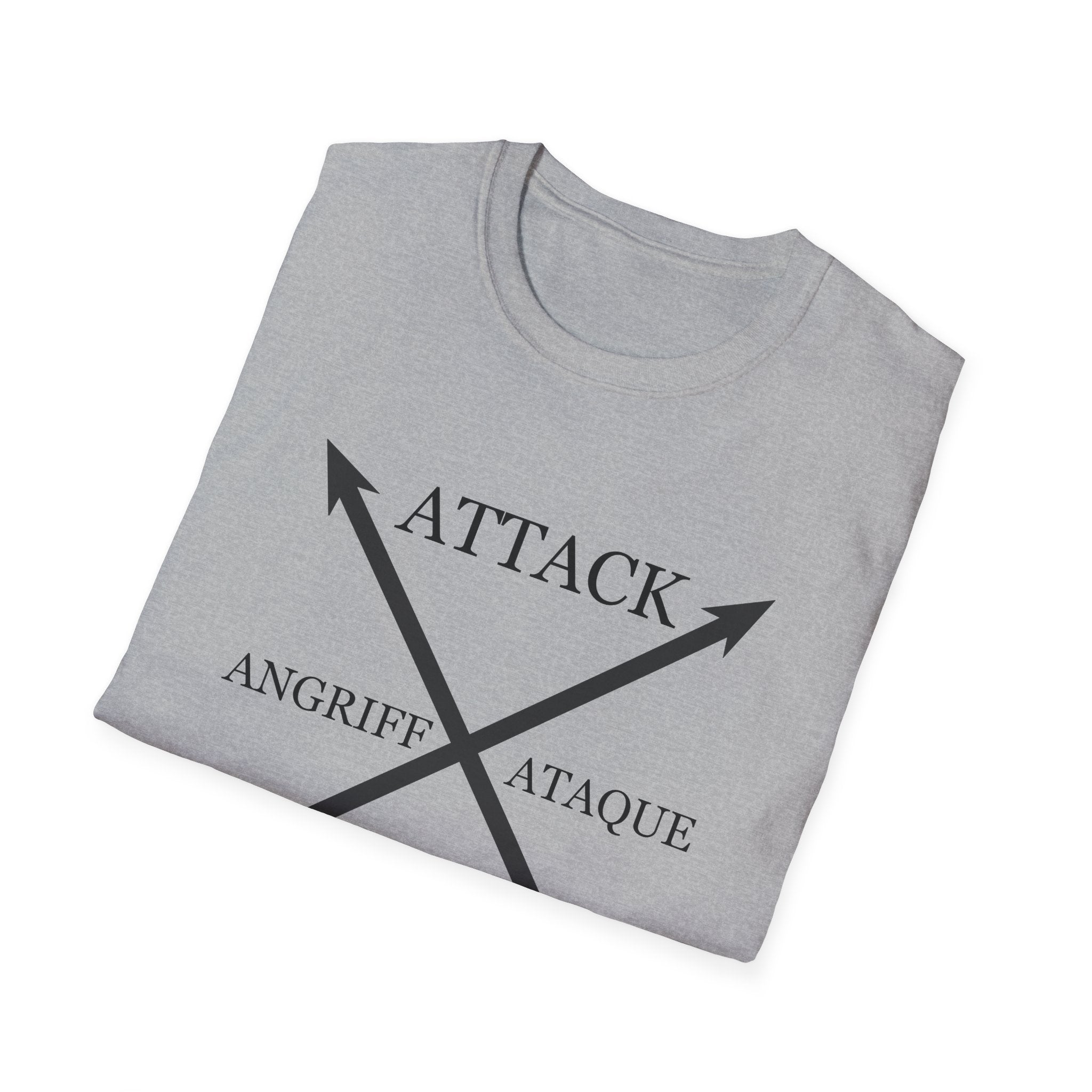 Bilingual Attack Graphic Tee