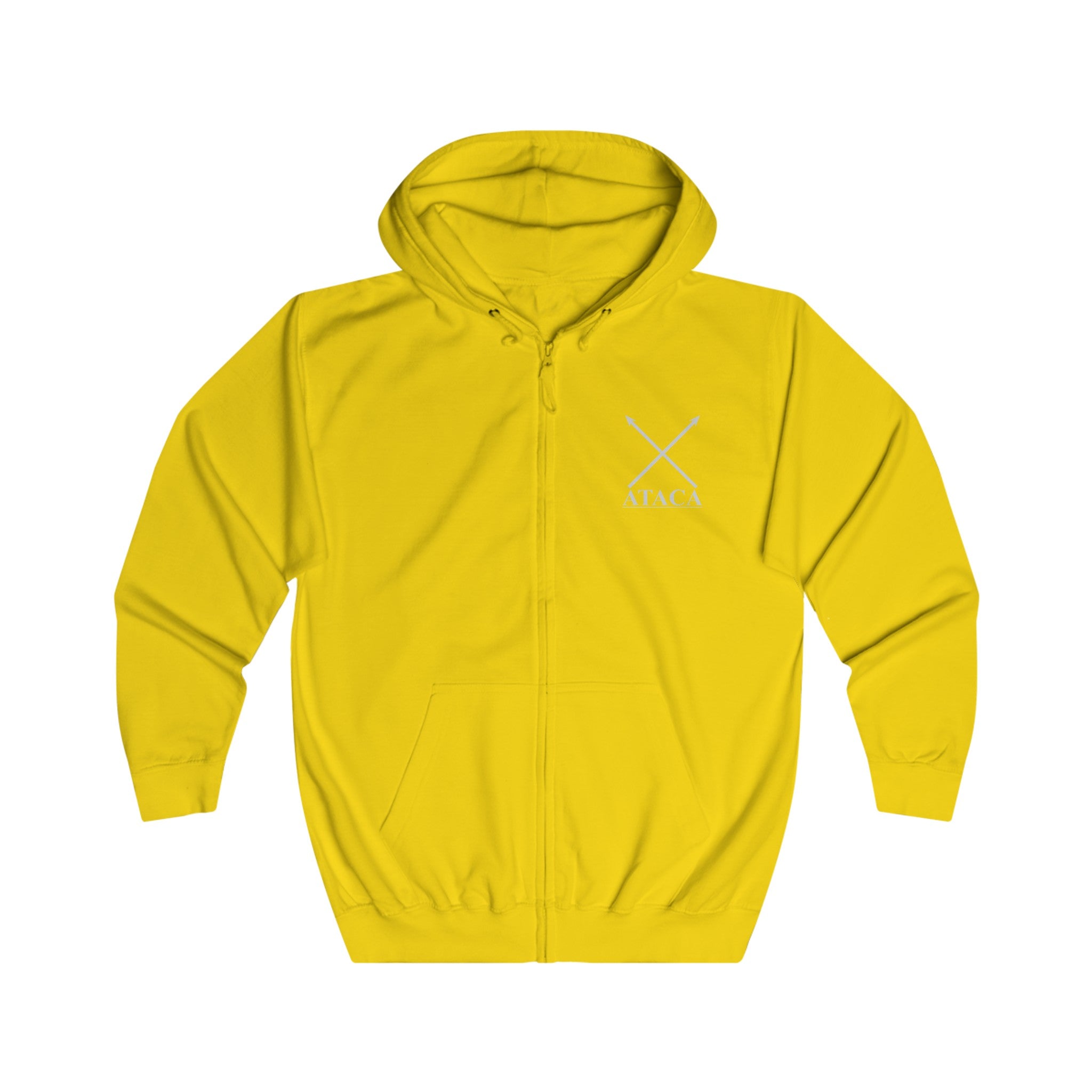 Unisex Full Zip Hoodie "Racists are Idiots"
