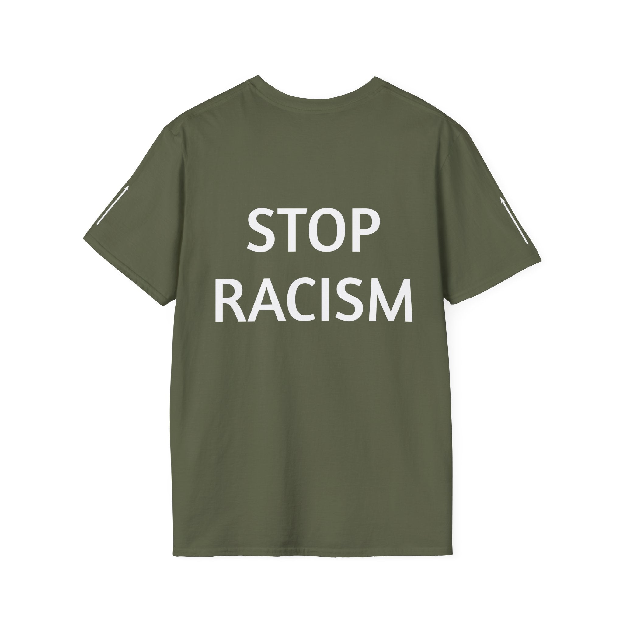 STOP RACISM Unisex Softstyle T-Shirt