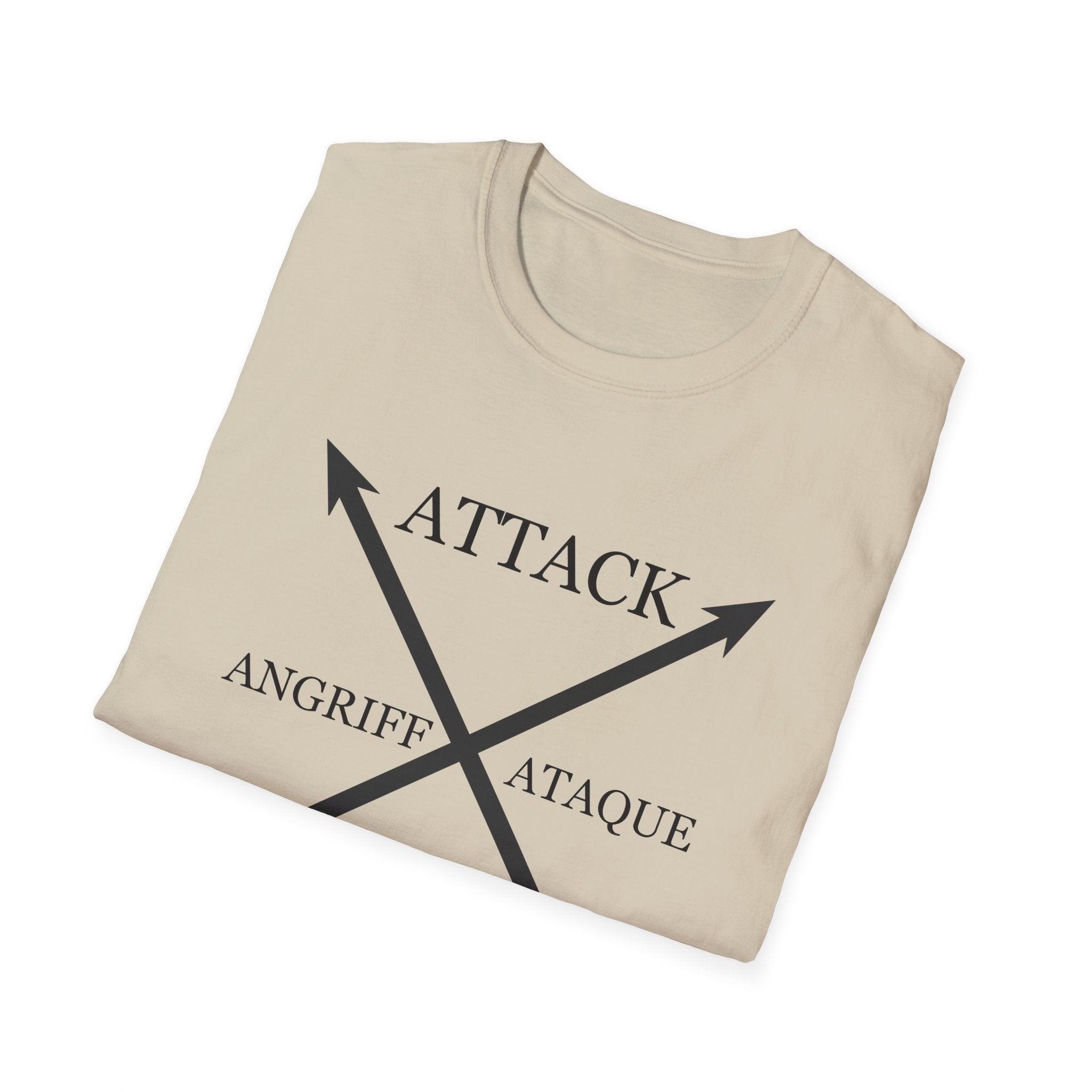 Bilingual Attack Graphic Tee