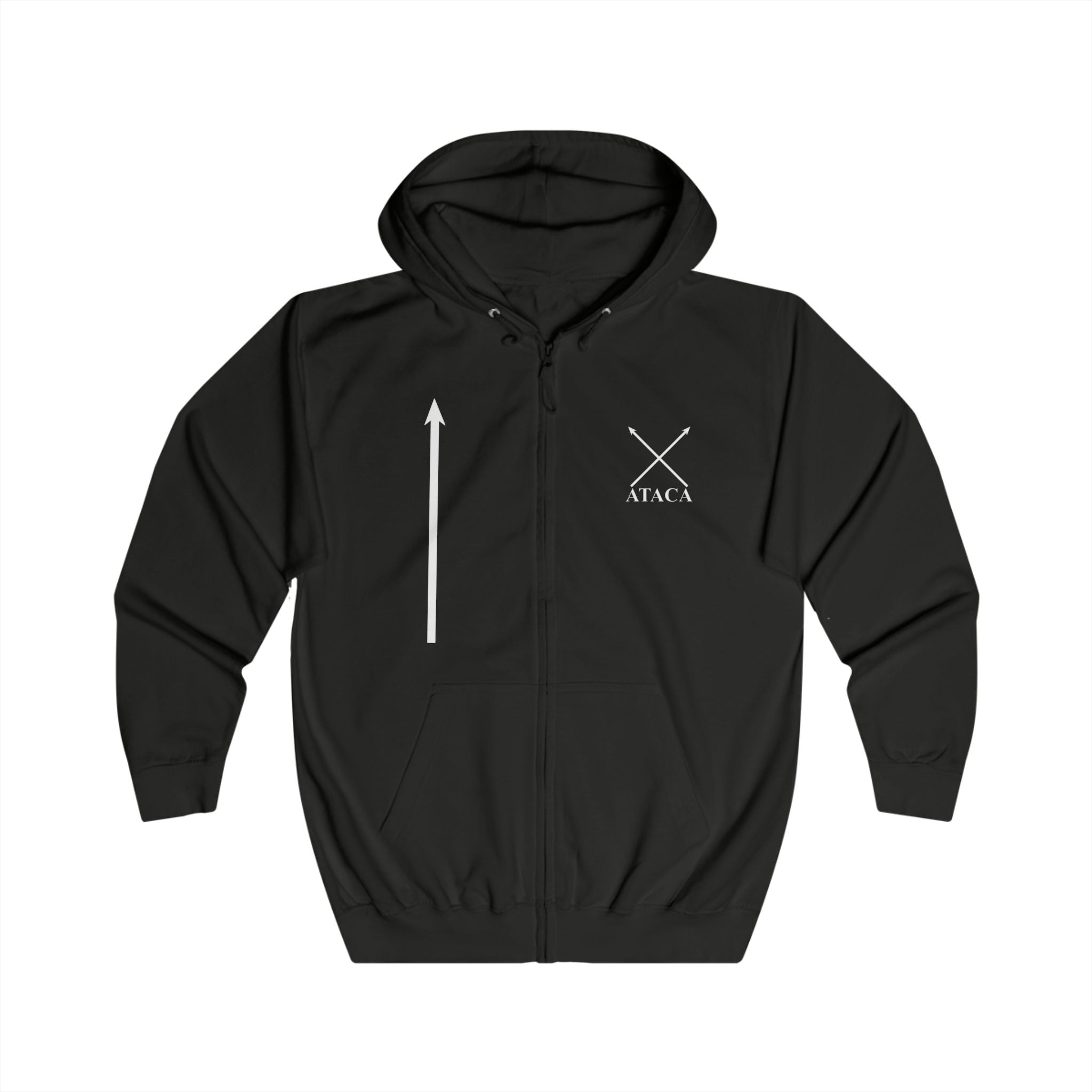 Unisex Full Zip Hoodie - Casual Comfort with Stylish Design