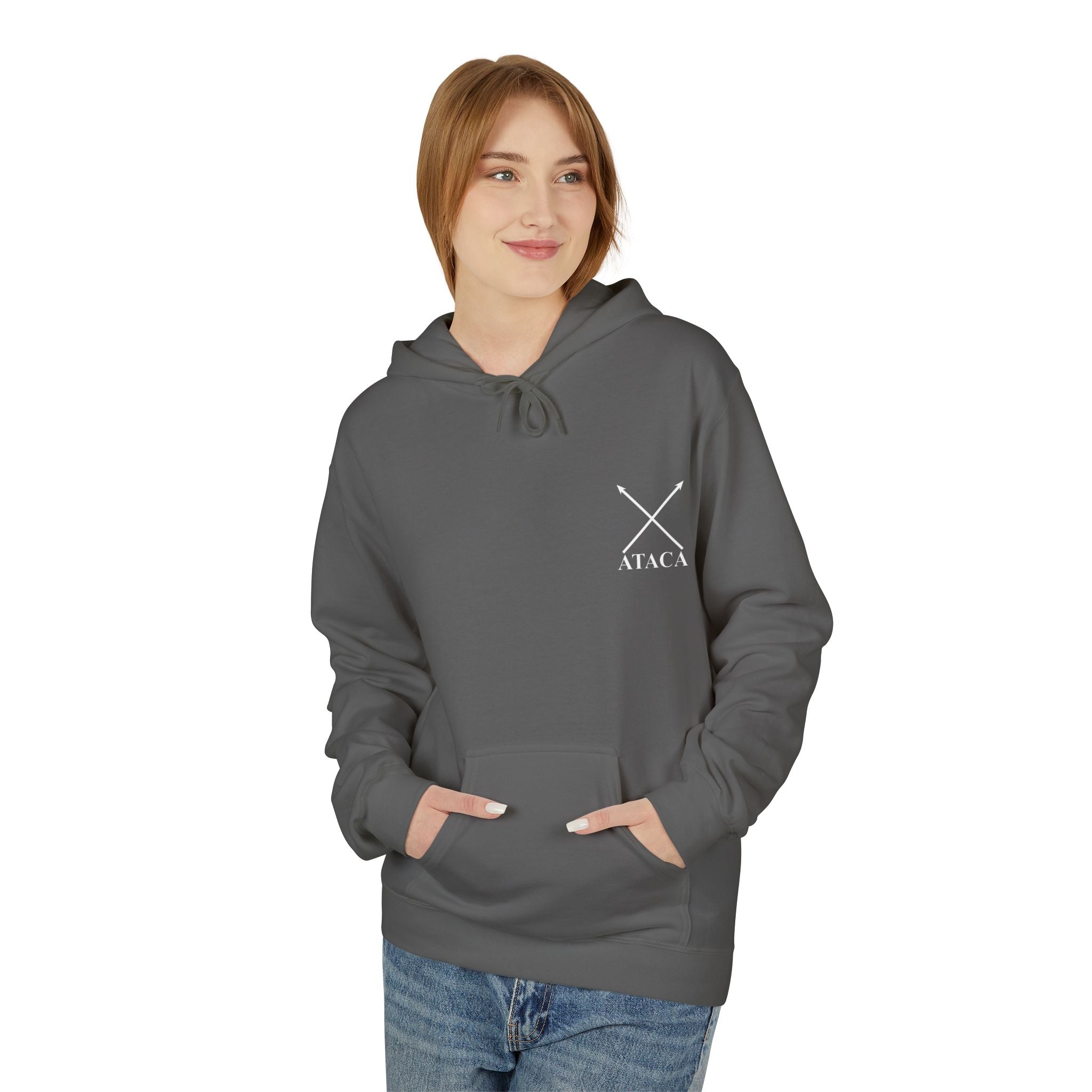 Minimalist Unisex Hoodie with ATACA Design