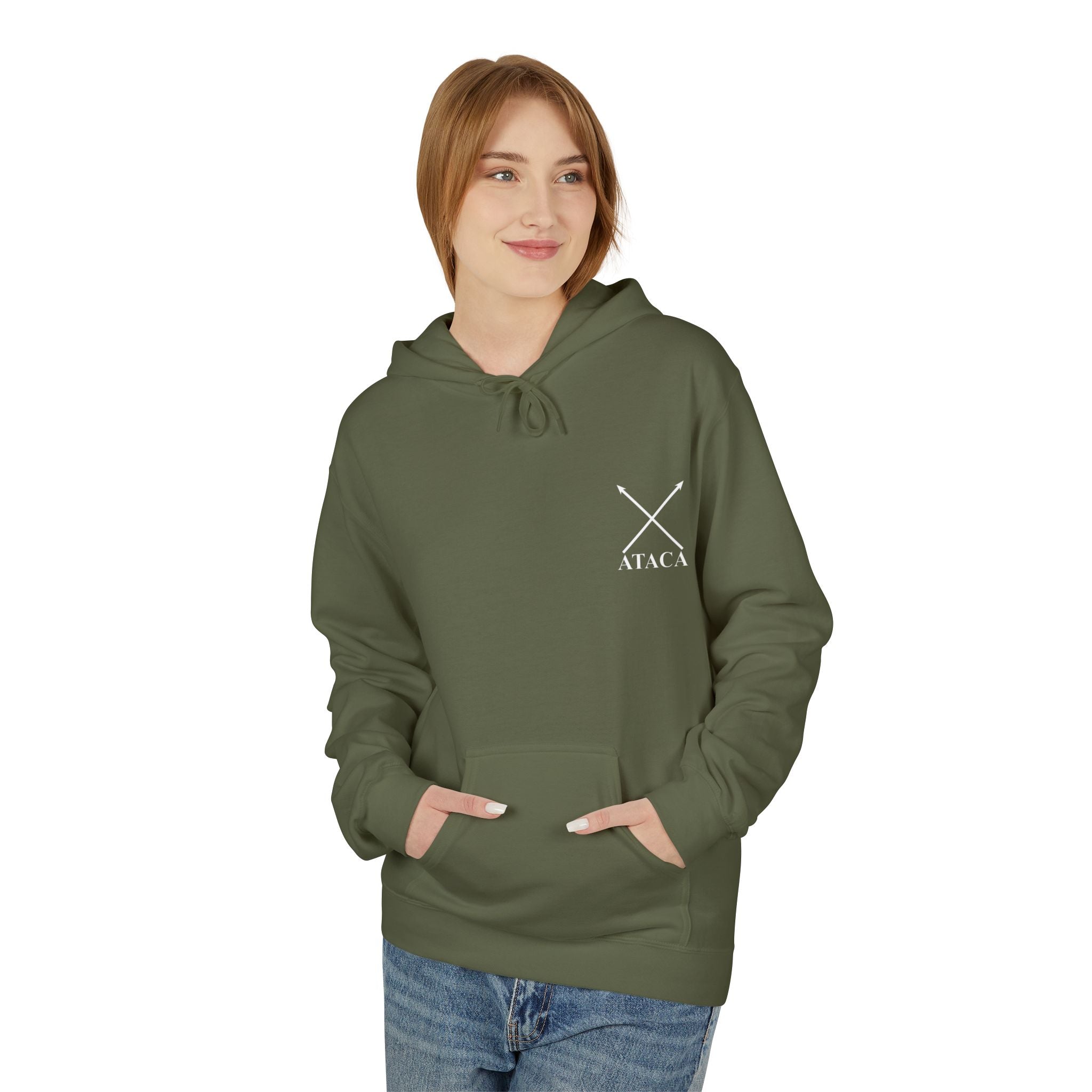 Minimalist Unisex Hoodie with ATACA Design