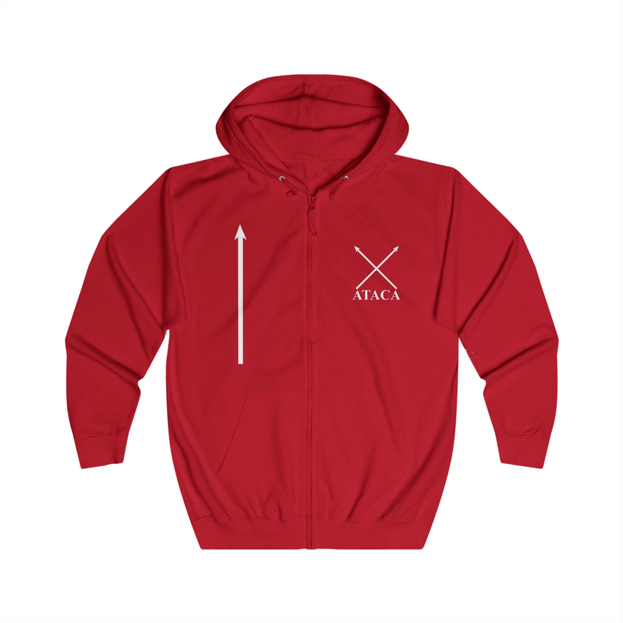 ATACA Unisex Full Zip Hoodie