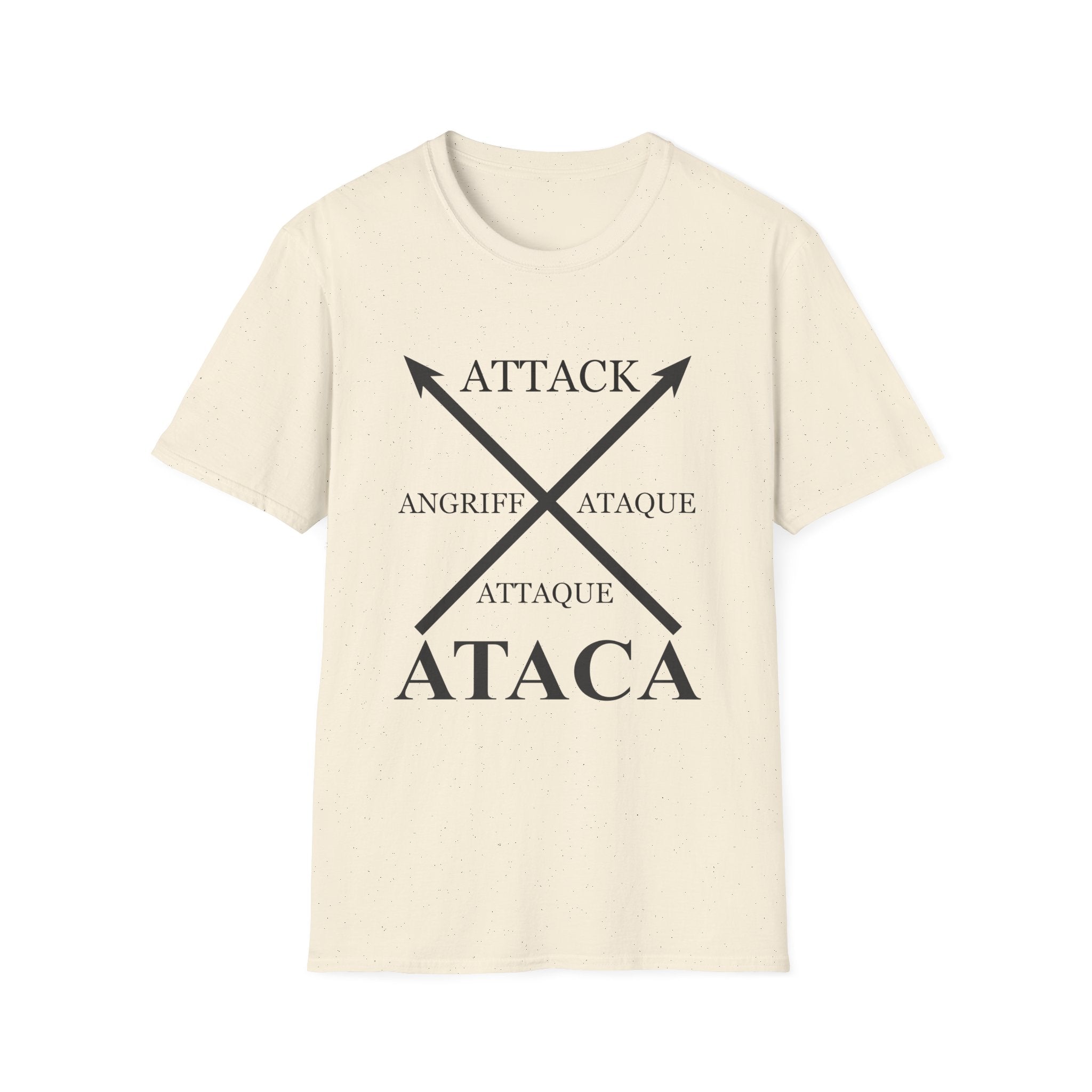 Bilingual Attack Graphic Tee
