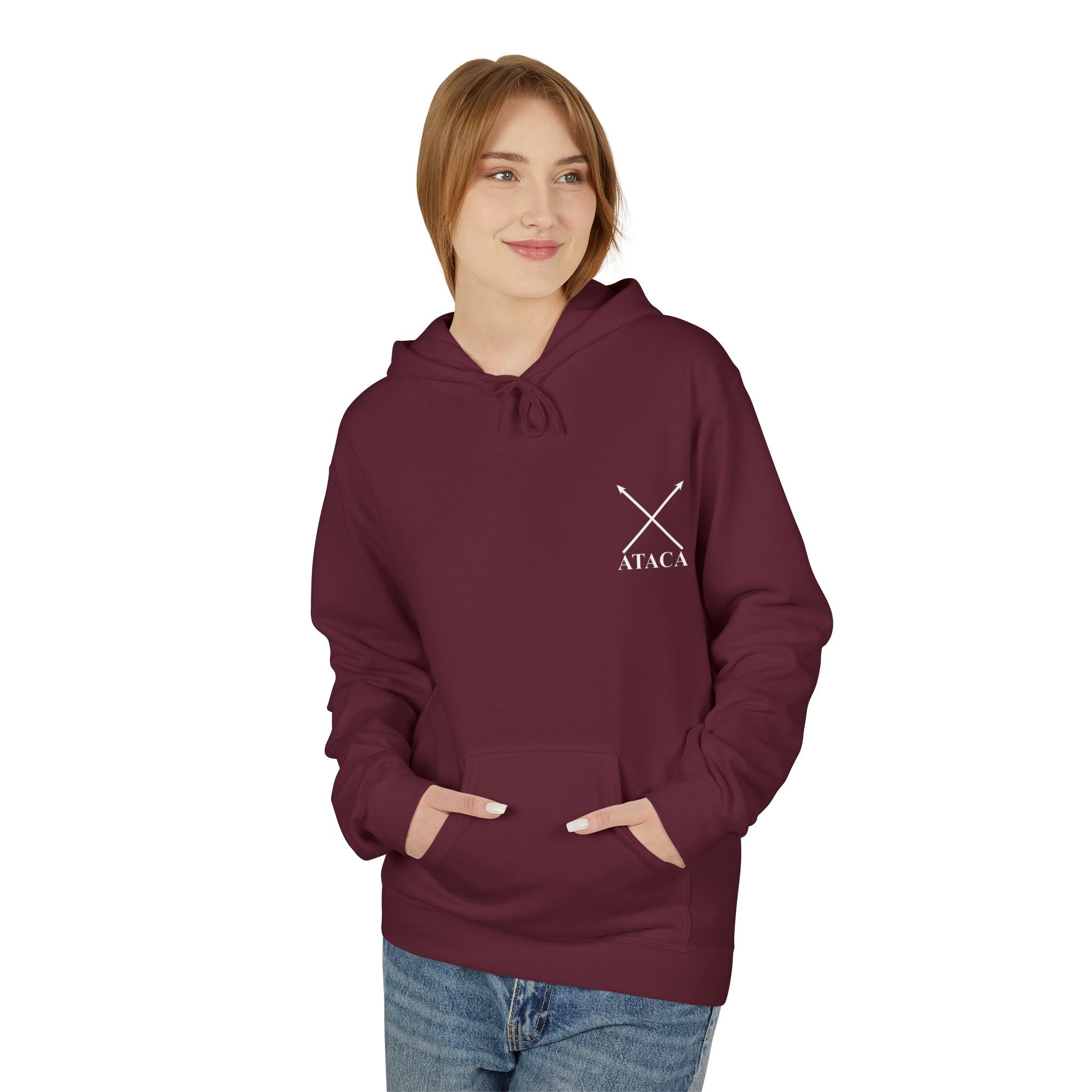 Minimalist Unisex Hoodie with ATACA Design