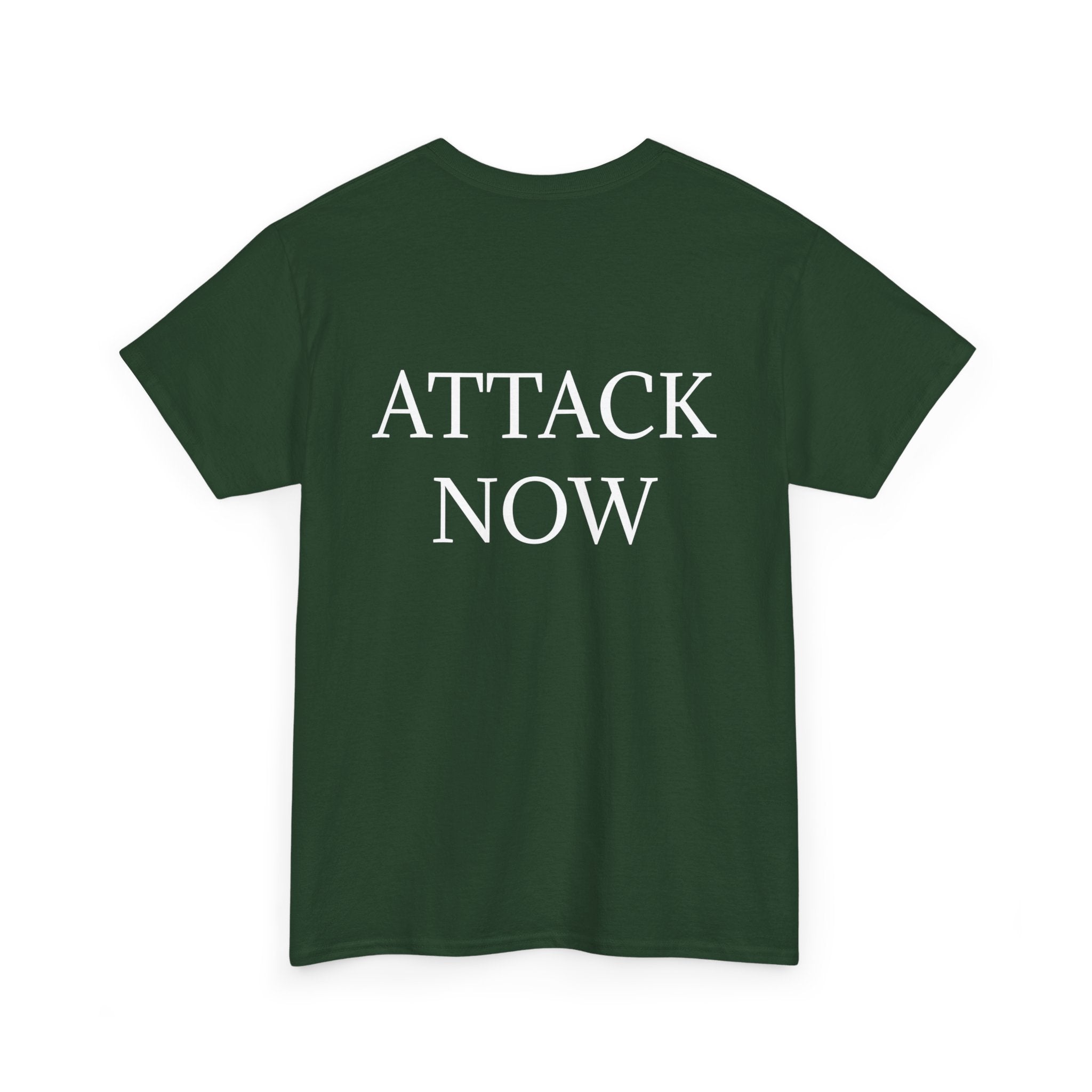 "Attack Now" Unisex Heavy Cotton Tee