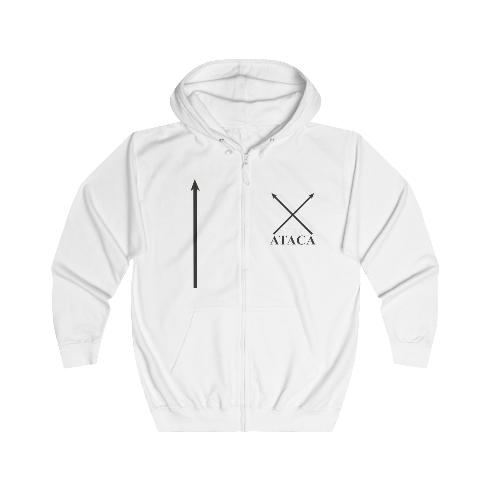 ATACA  Unisex Full Zip Hoodie