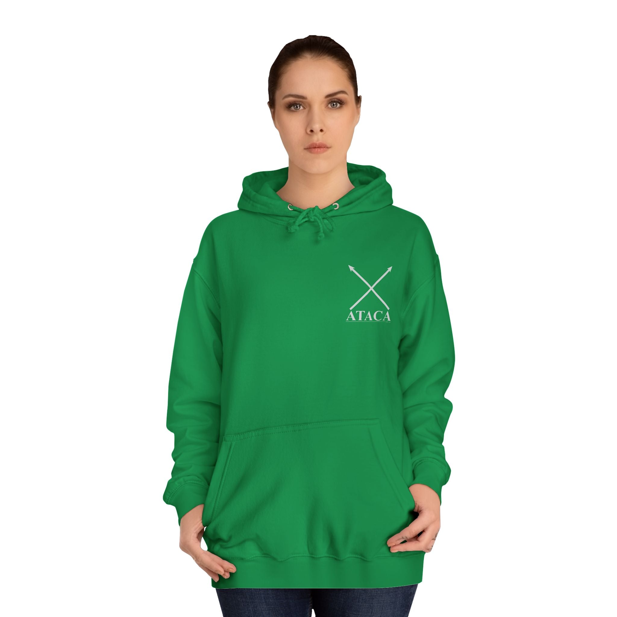 Unisex College Hoodie "Stop Racism"