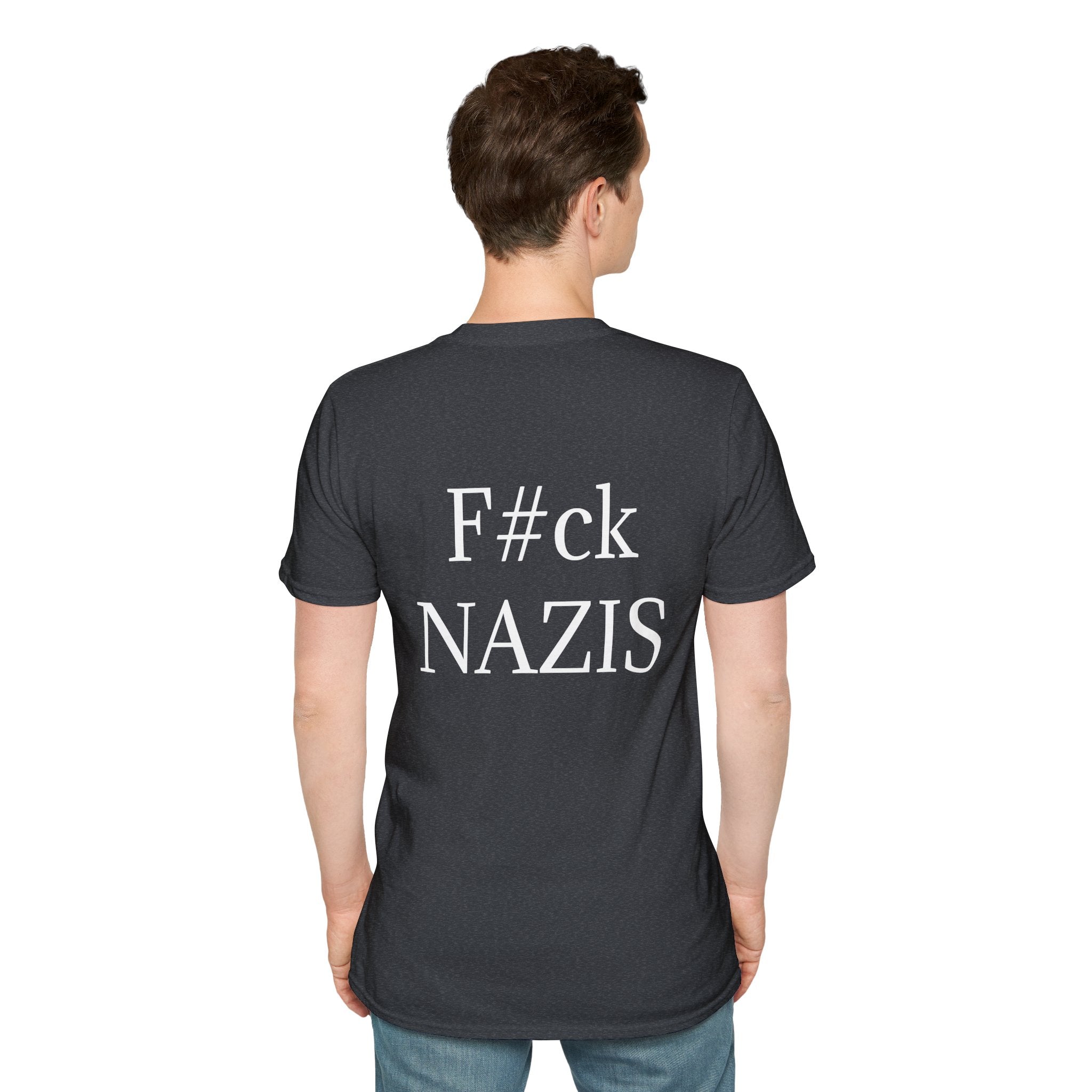 Unisex Softstyle T-Shirt "F#ck Nazis“