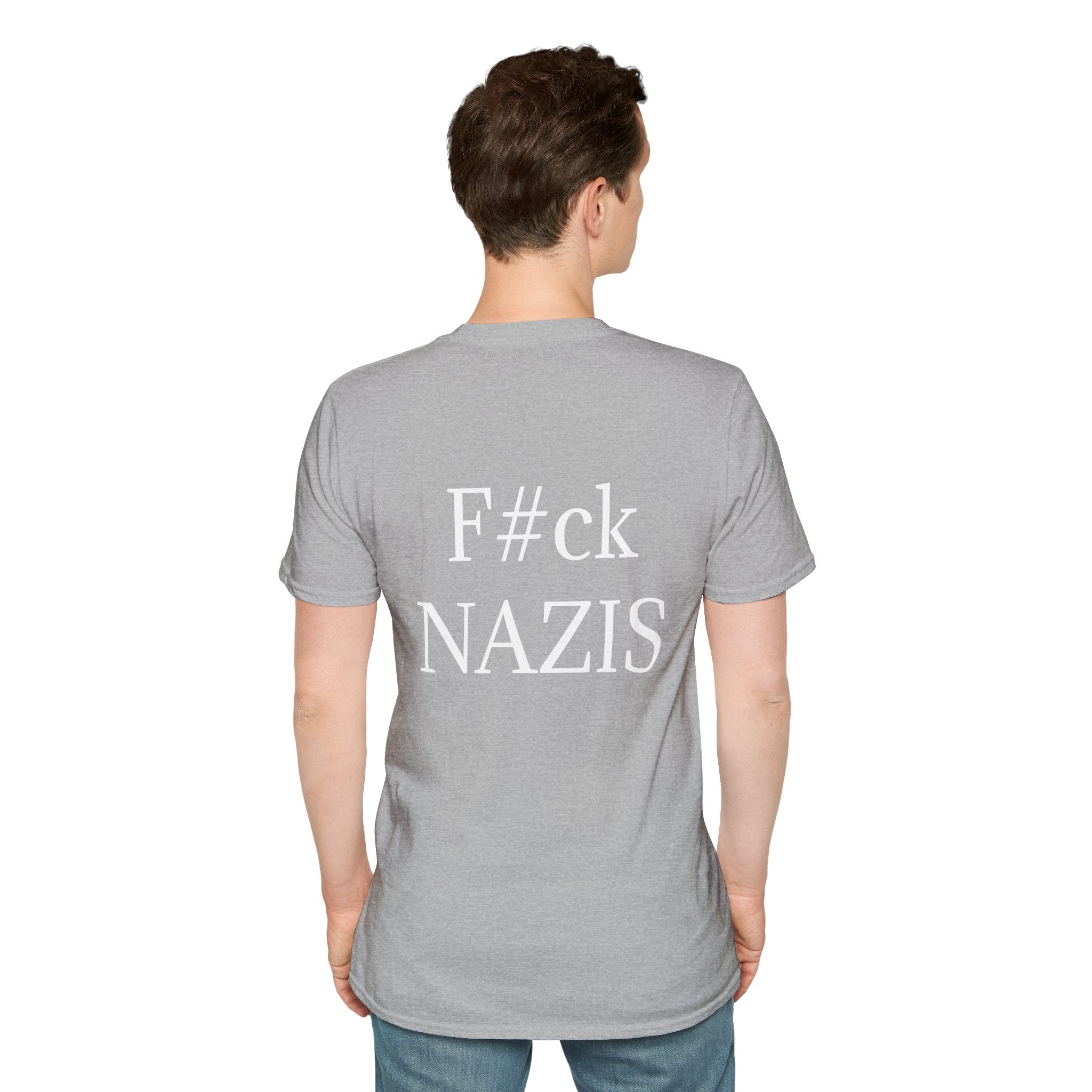 Unisex Softstyle T-Shirt "F#ck Nazis“