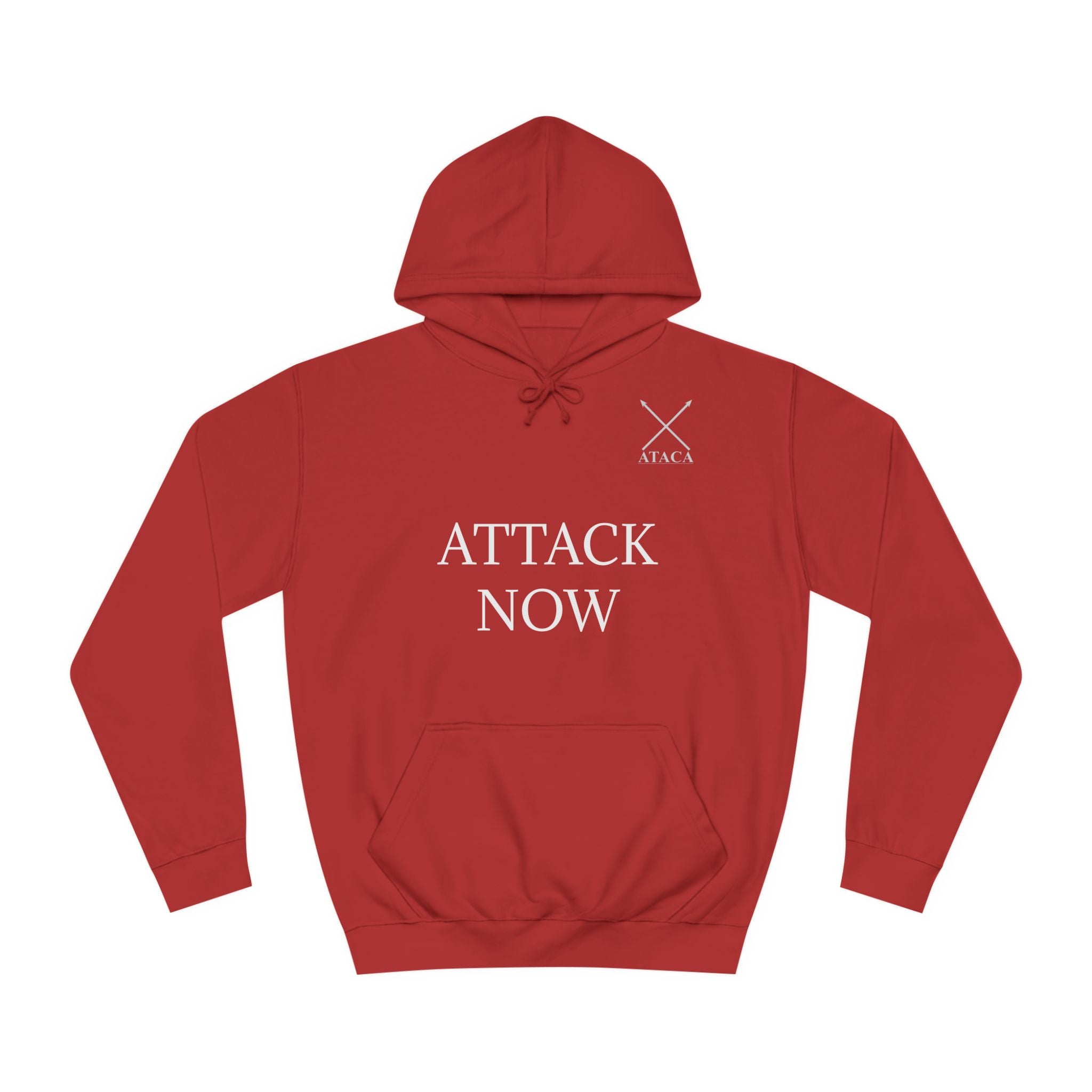 ATTACK NOW Unisex College Hoodie