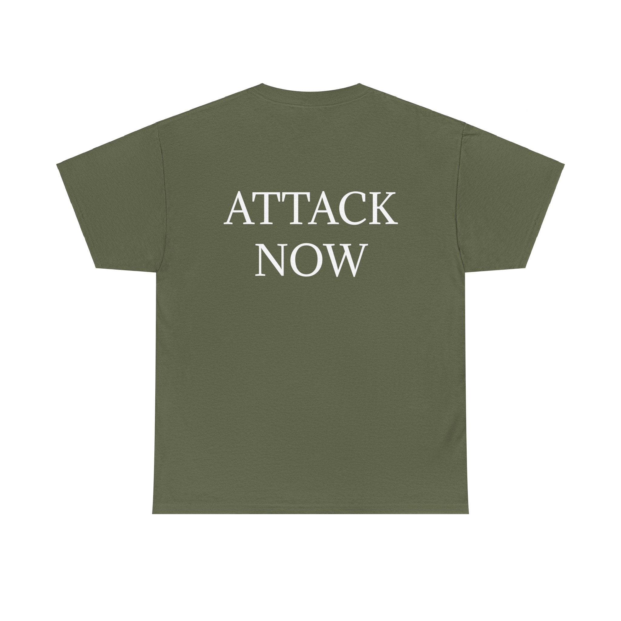 "Attack Now" Unisex Heavy Cotton Tee