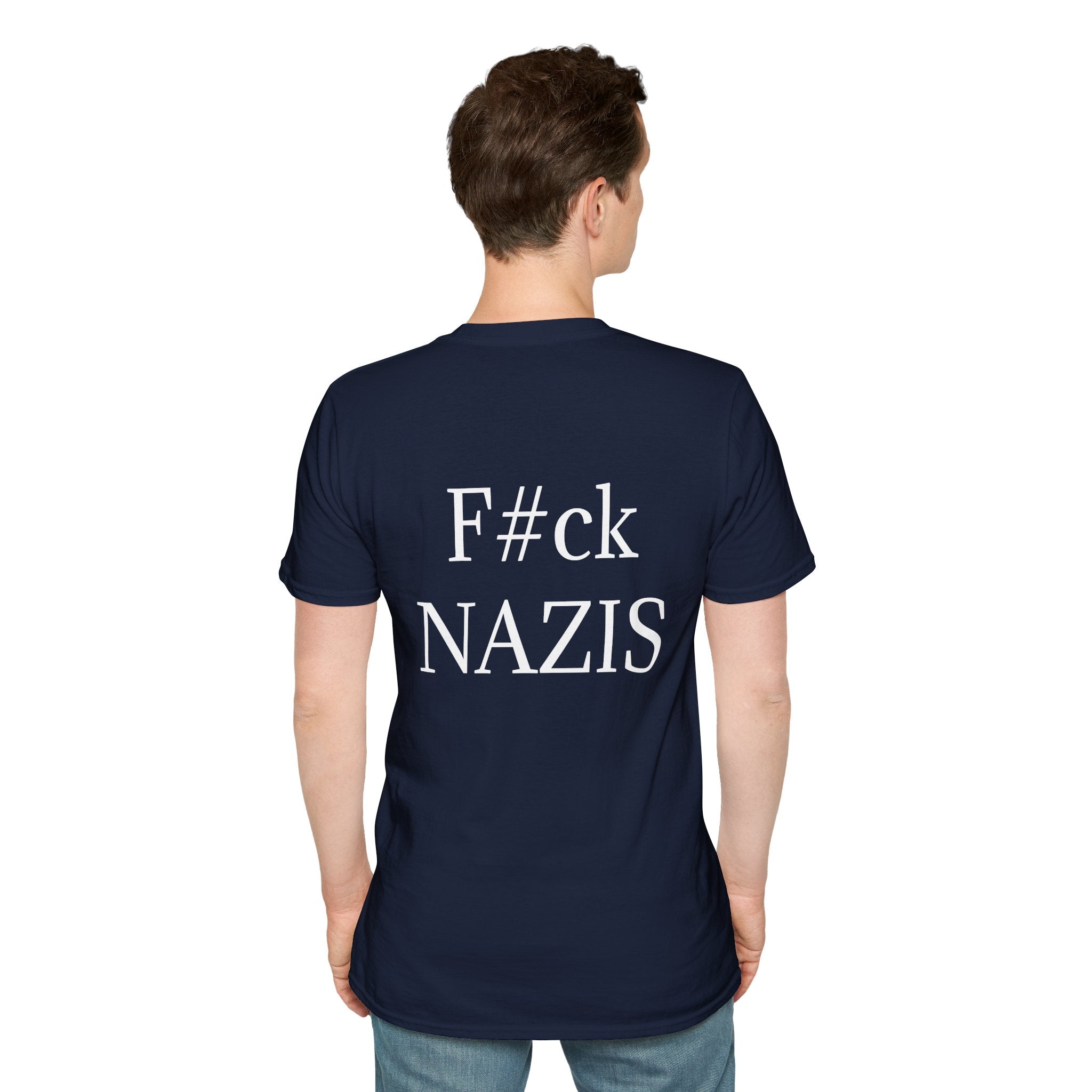 Unisex Softstyle T-Shirt "F#ck Nazis“