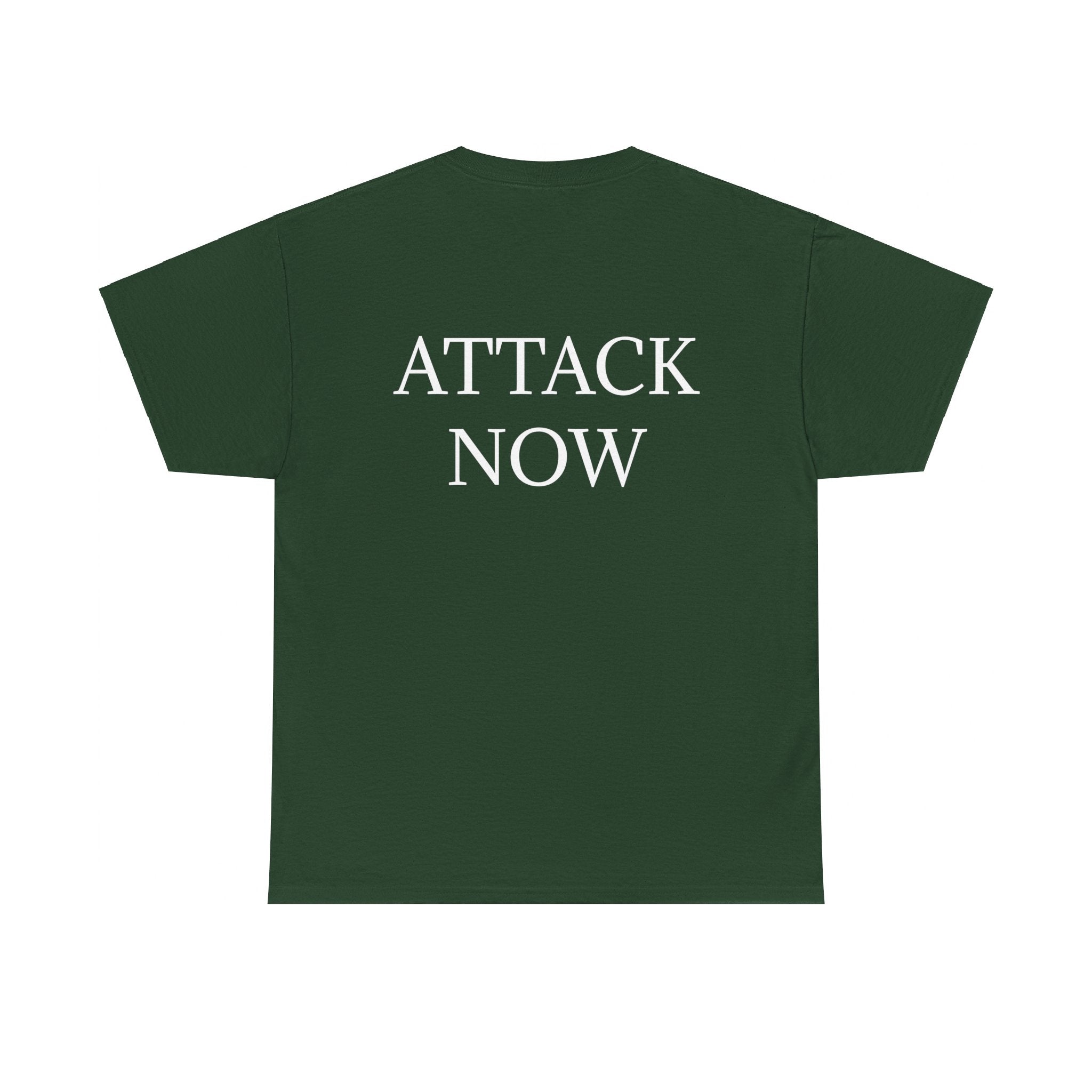 "Attack Now" Unisex Heavy Cotton Tee