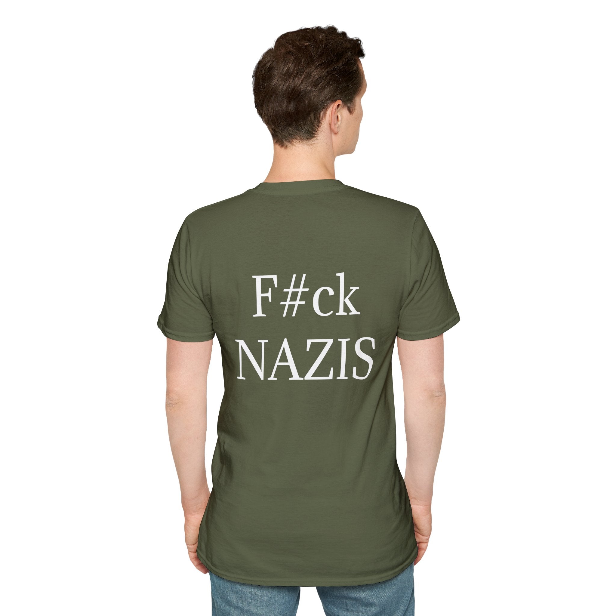 Unisex Softstyle T-Shirt "F#ck Nazis“