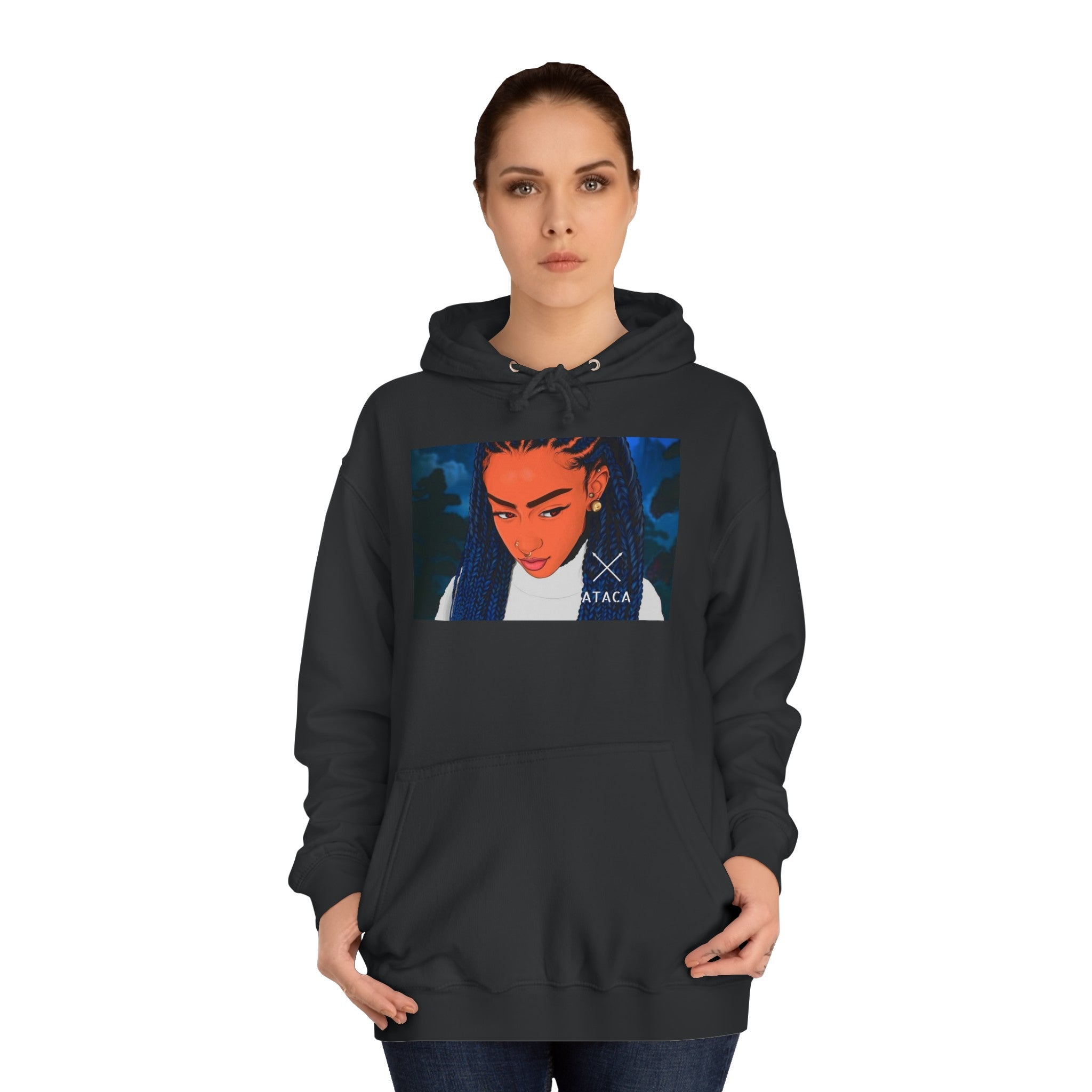 Unisex College Hoodie - Woman