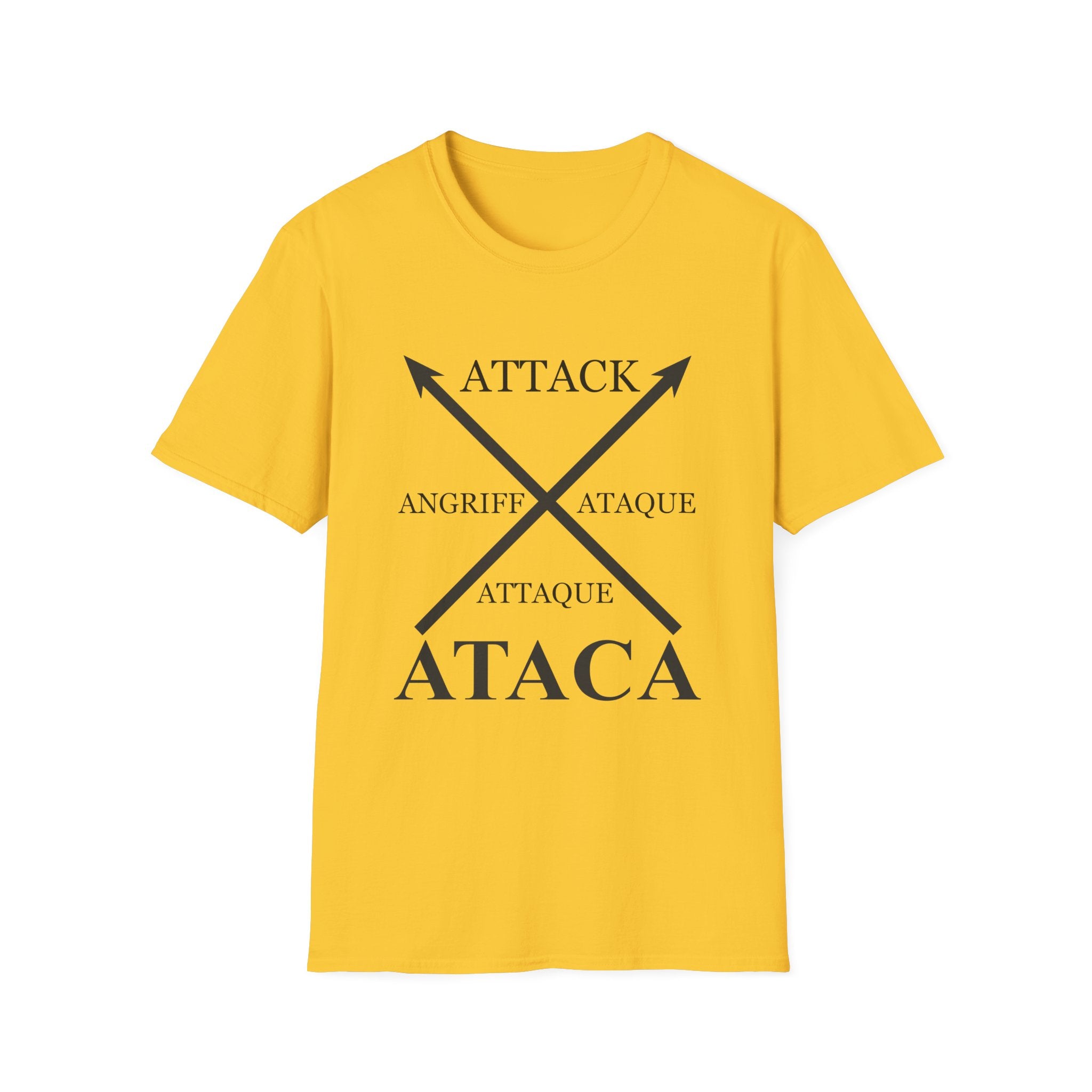 Bilingual Attack Graphic Tee