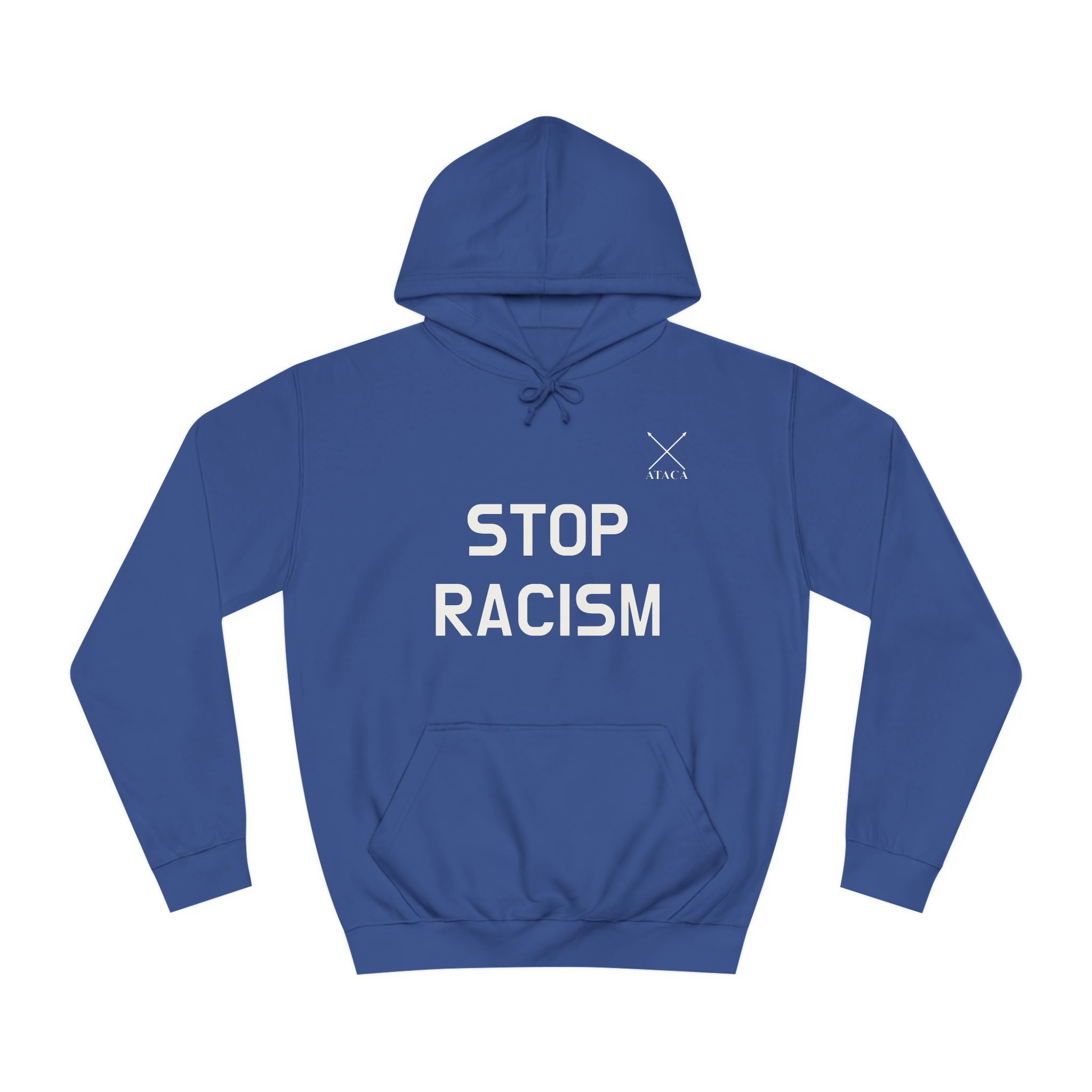 STOP RACISM Unisex College Hoodie