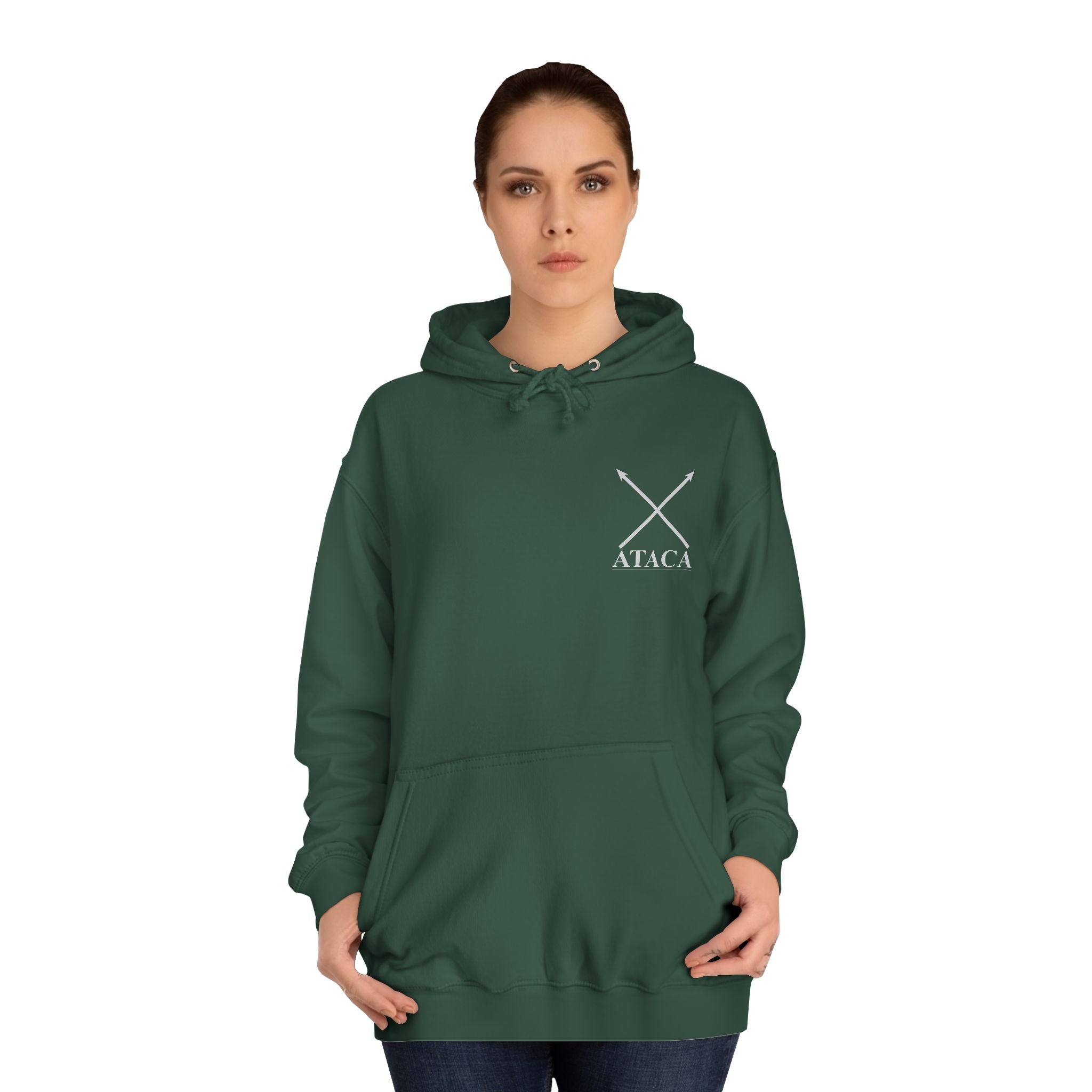 Unisex College Hoodie "Stop Racism"