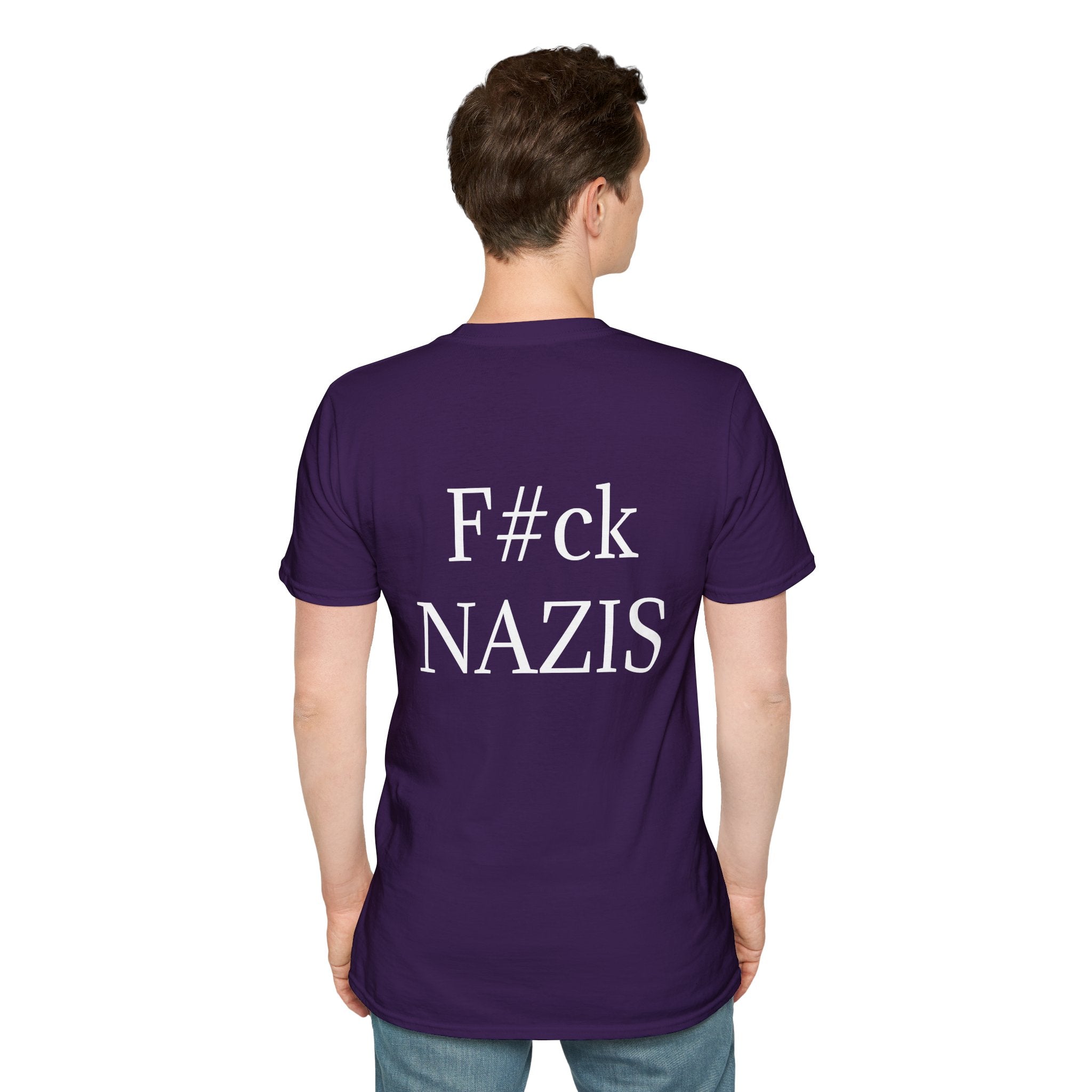 Unisex Softstyle T-Shirt "F#ck Nazis“