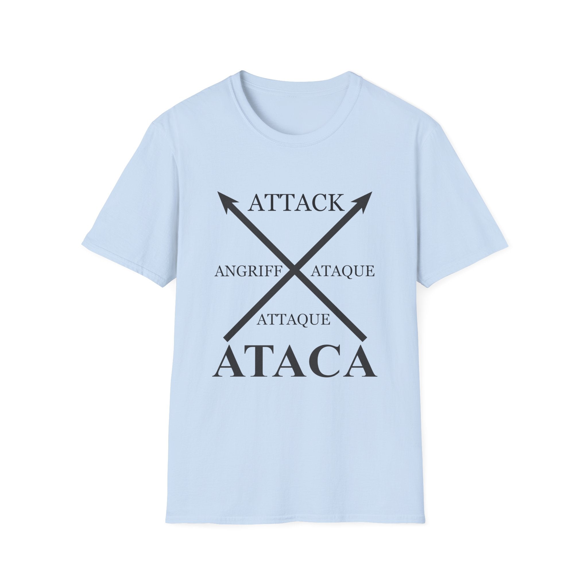 Bilingual Attack Graphic Tee