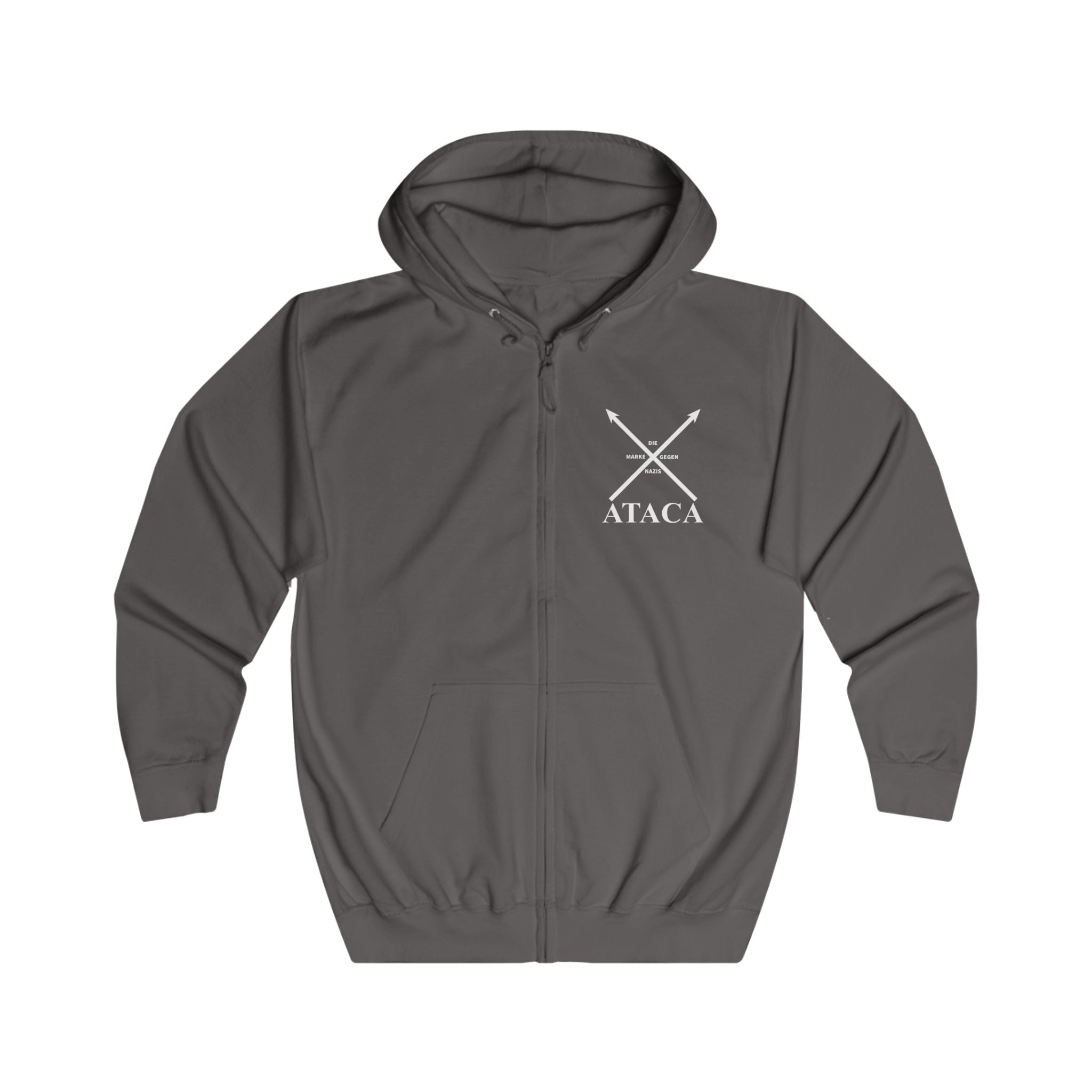 Unisex Full Zip Hoodie - Ataca