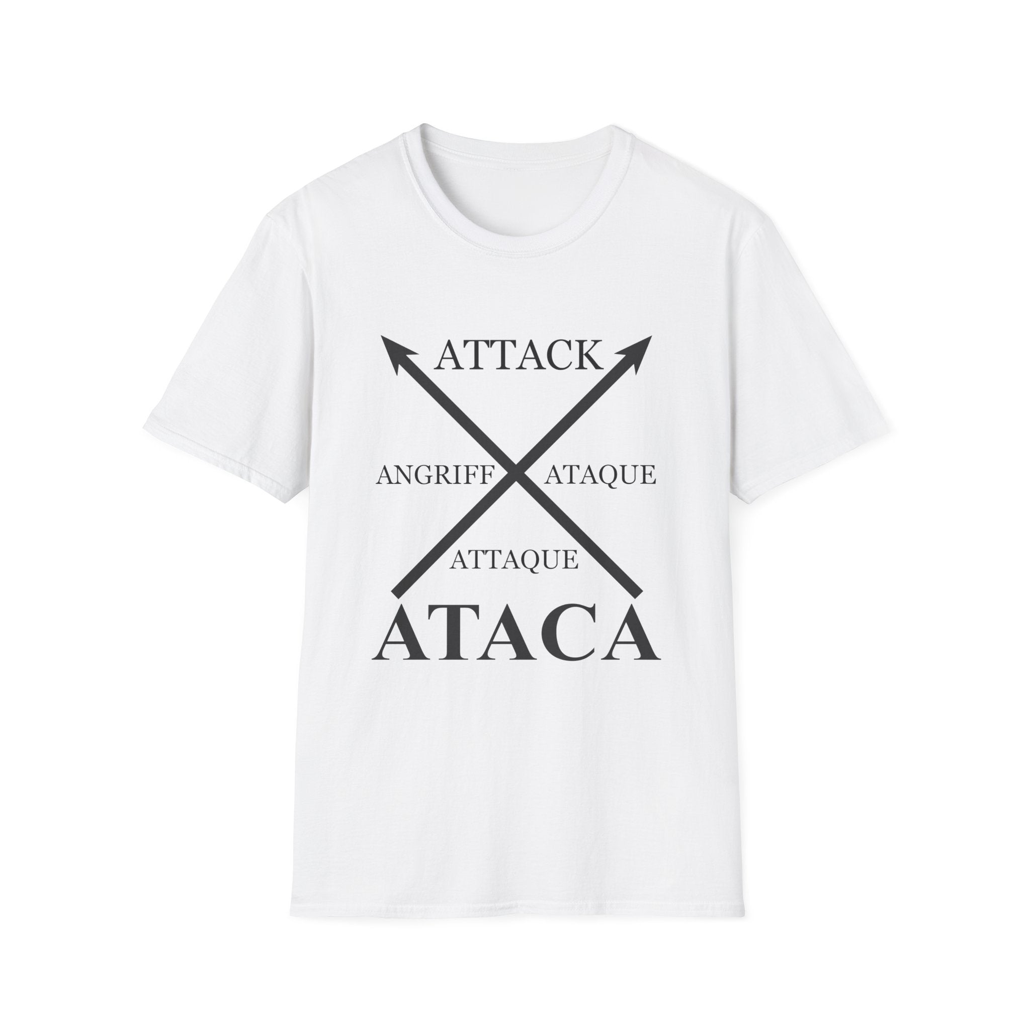 Bilingual Attack Graphic Tee