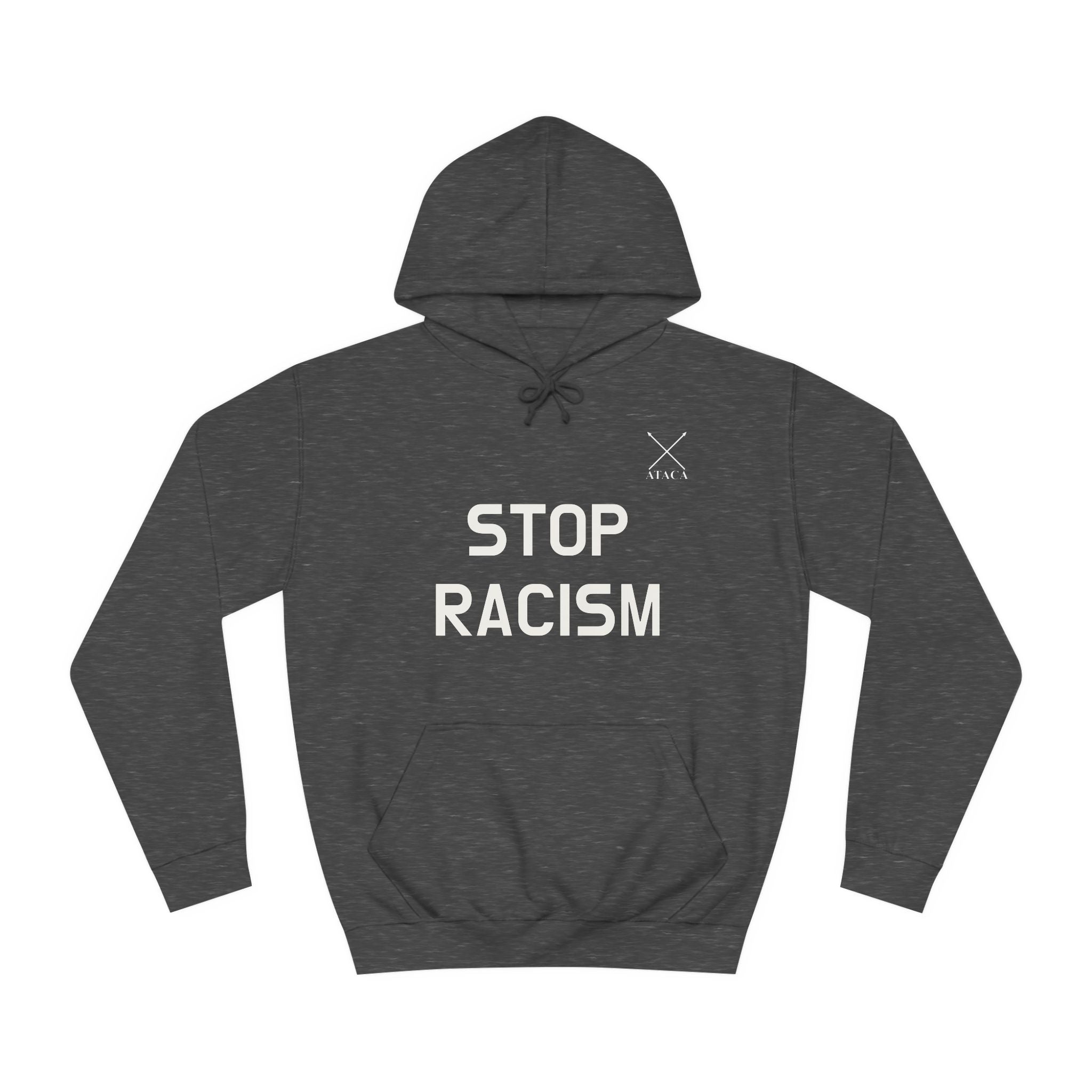 STOP RACISM Unisex College Hoodie