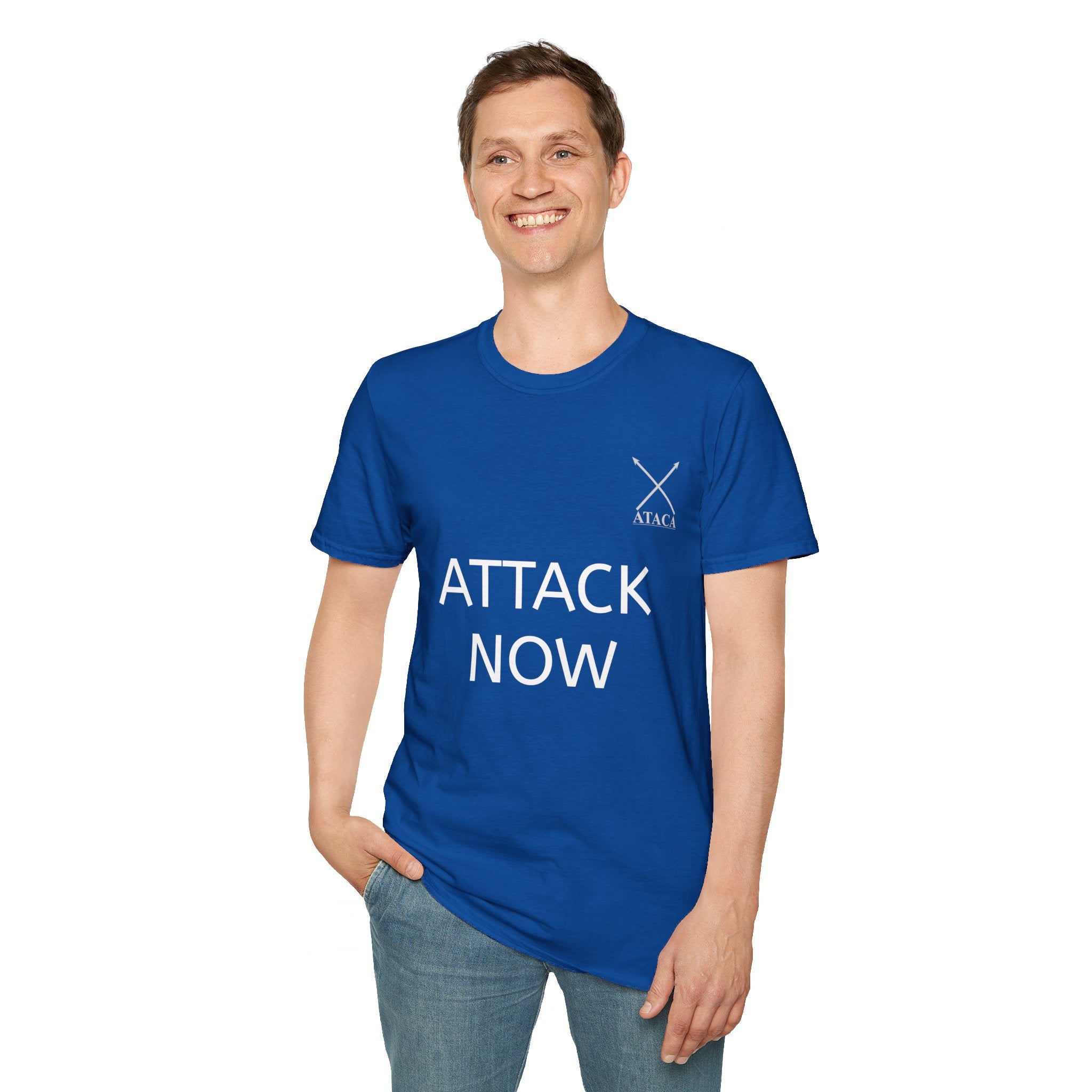 Unisex Softstyle T-Shirt "Atack Now"