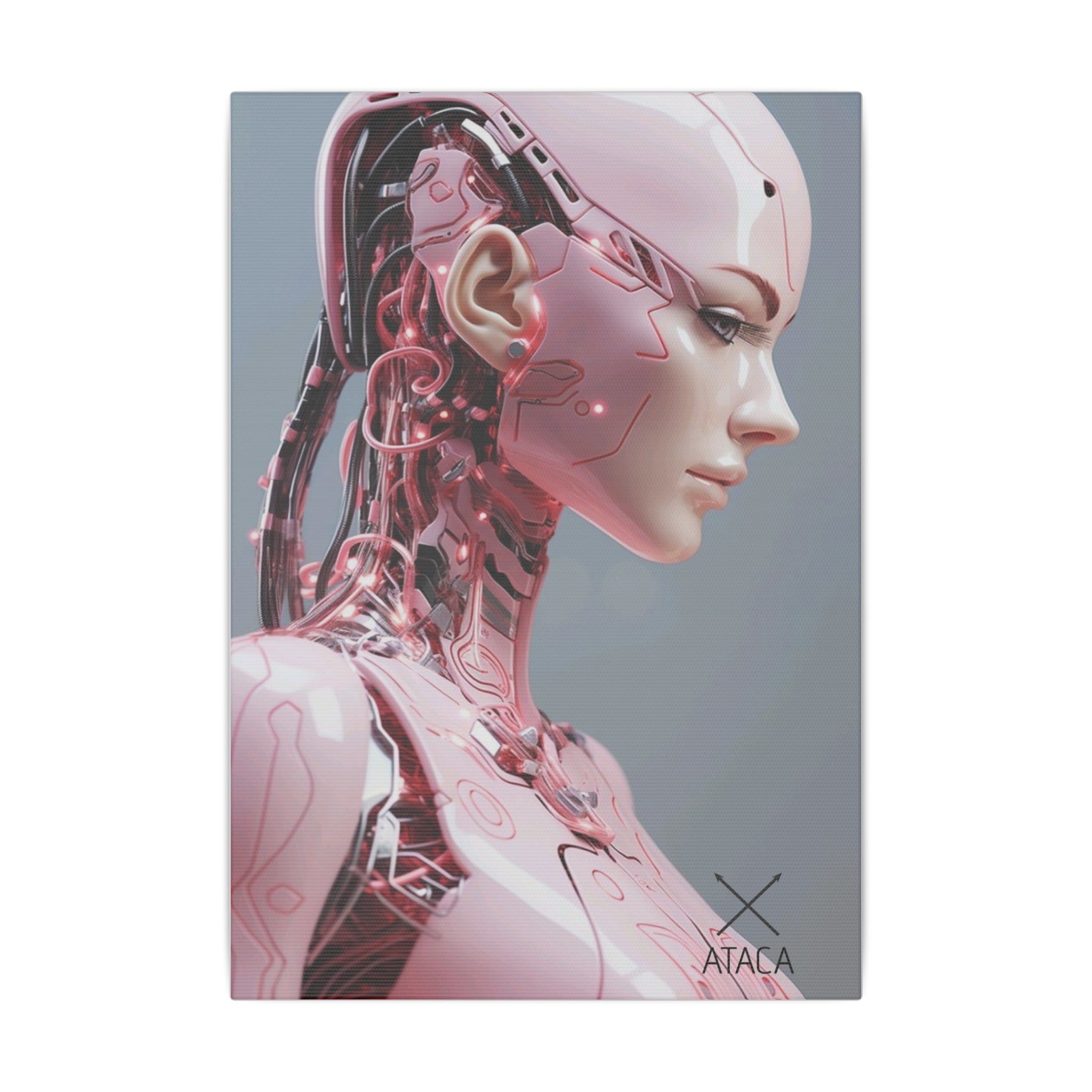 Giclée Print Canvas - Roboter