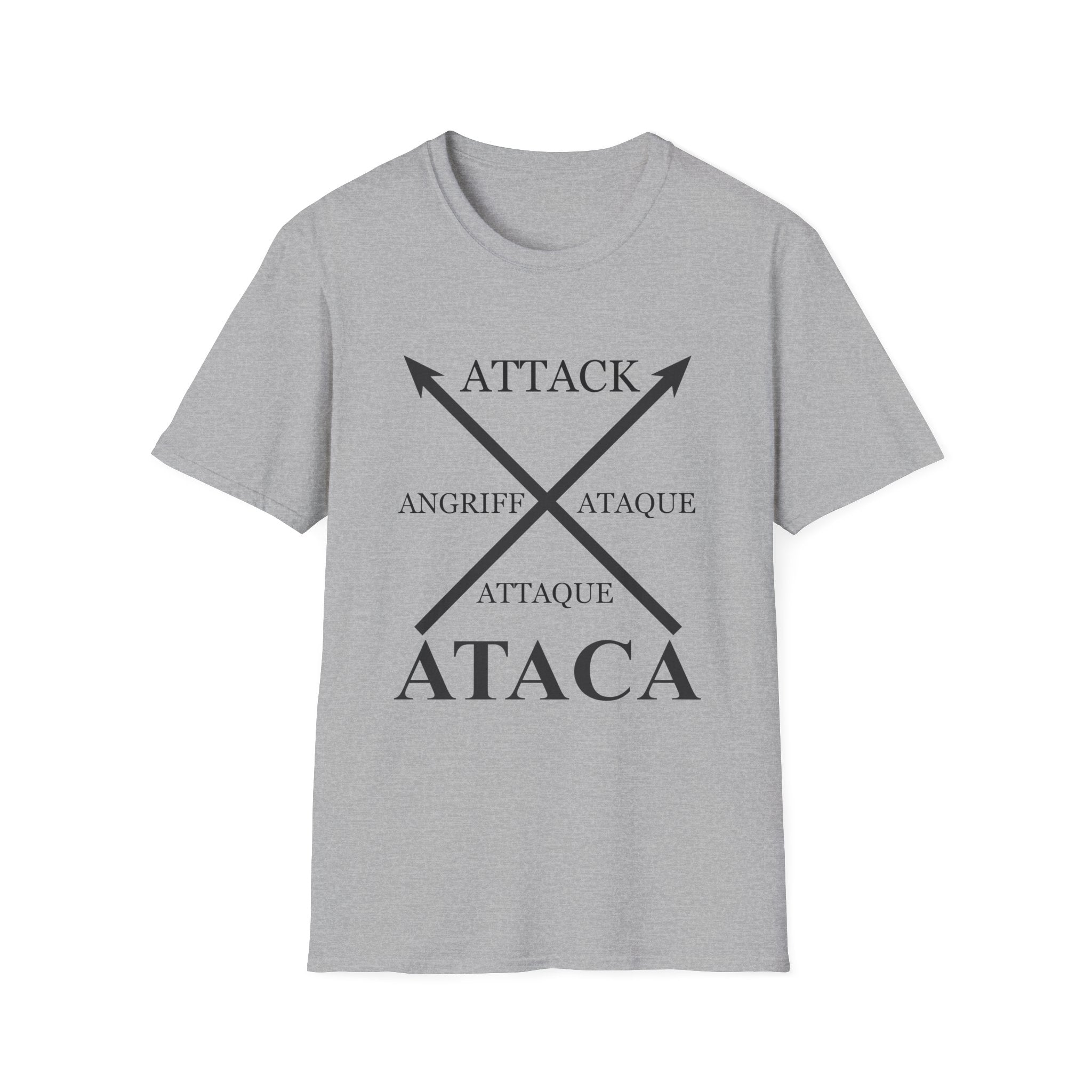 Bilingual Attack Graphic Tee