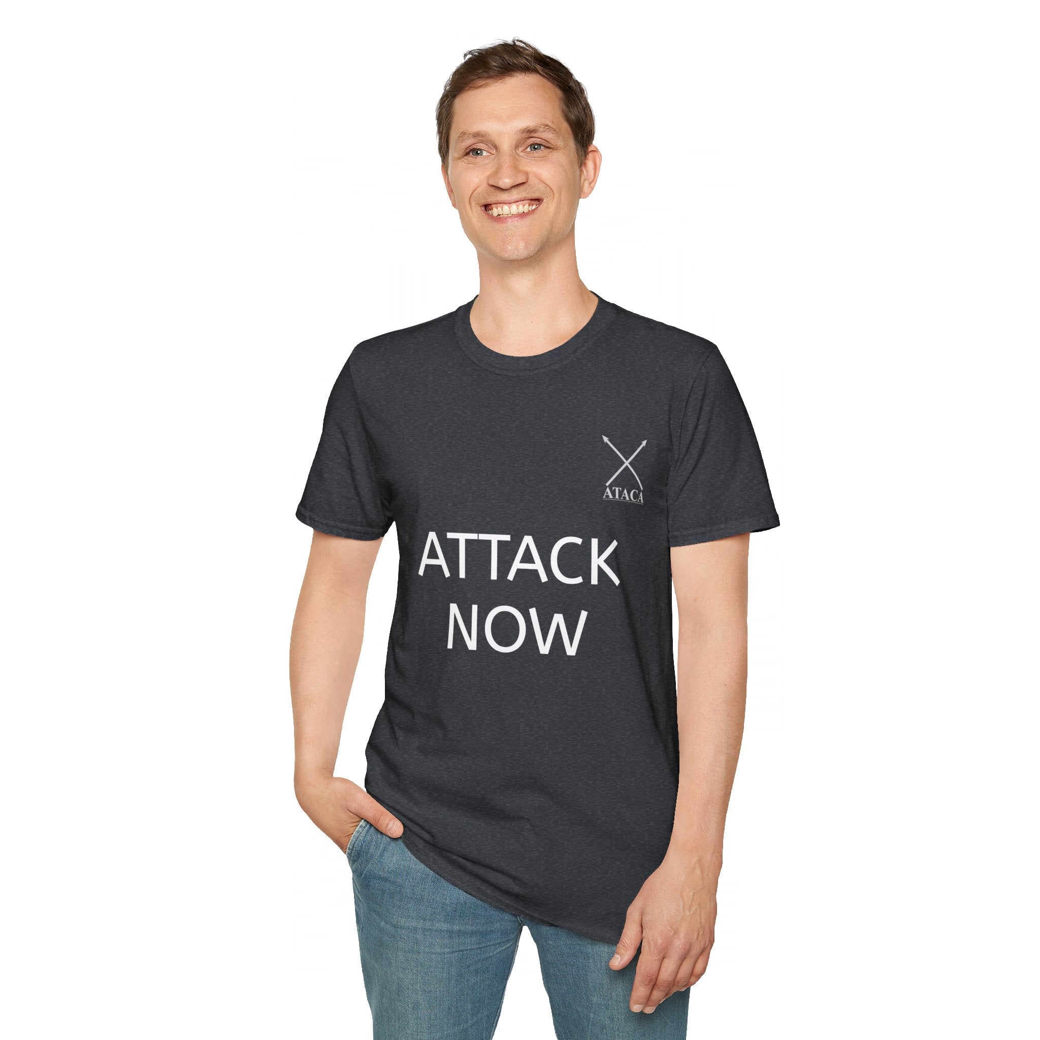 Unisex Softstyle T-Shirt "Atack Now"