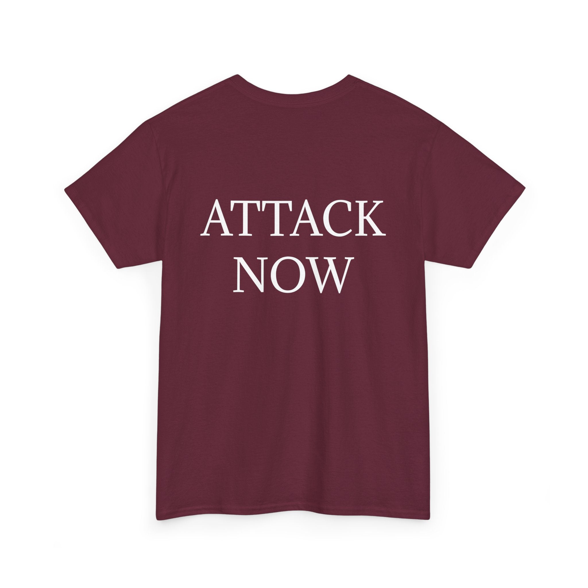 "Attack Now" Unisex Heavy Cotton Tee