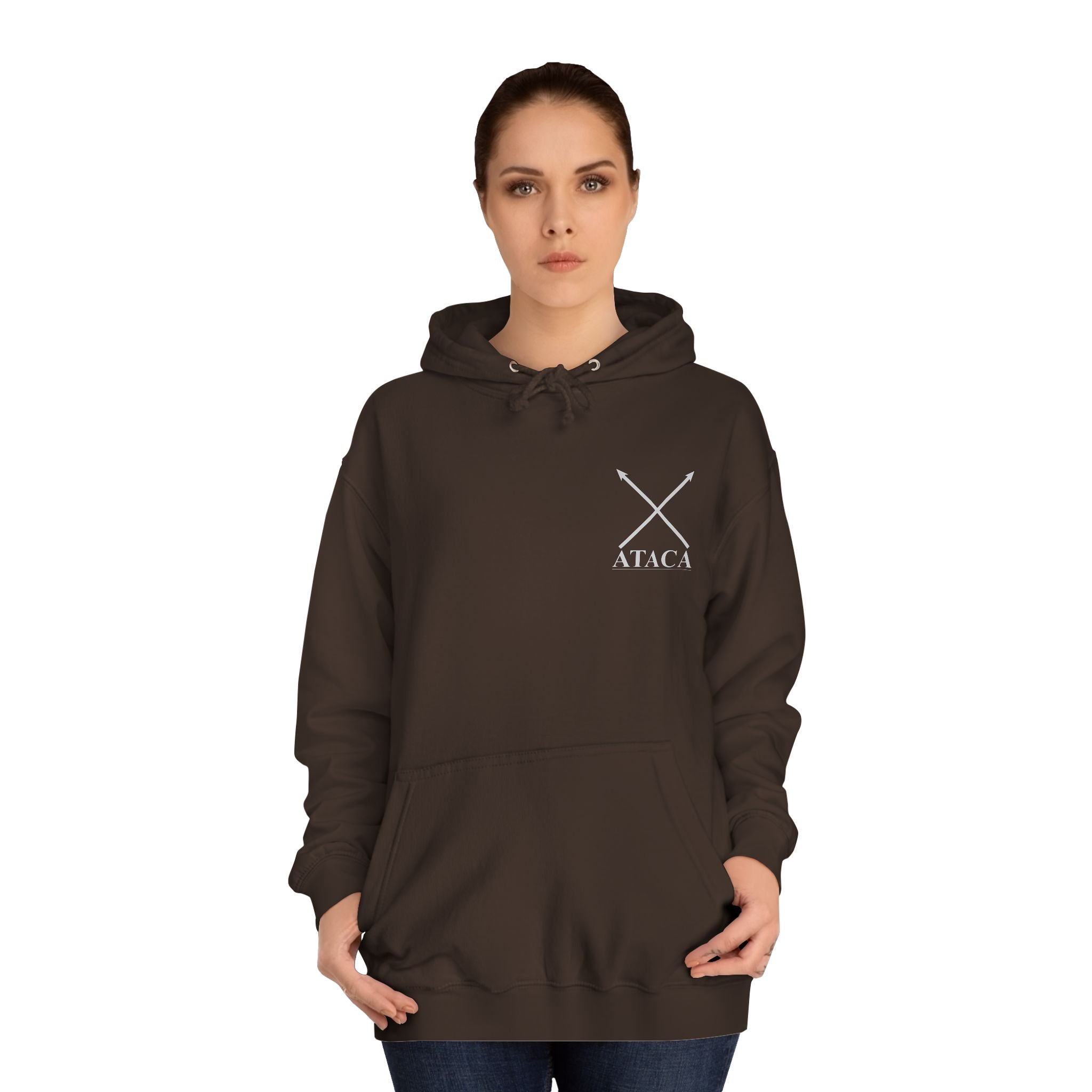 Unisex College Hoodie "Stop Racism"