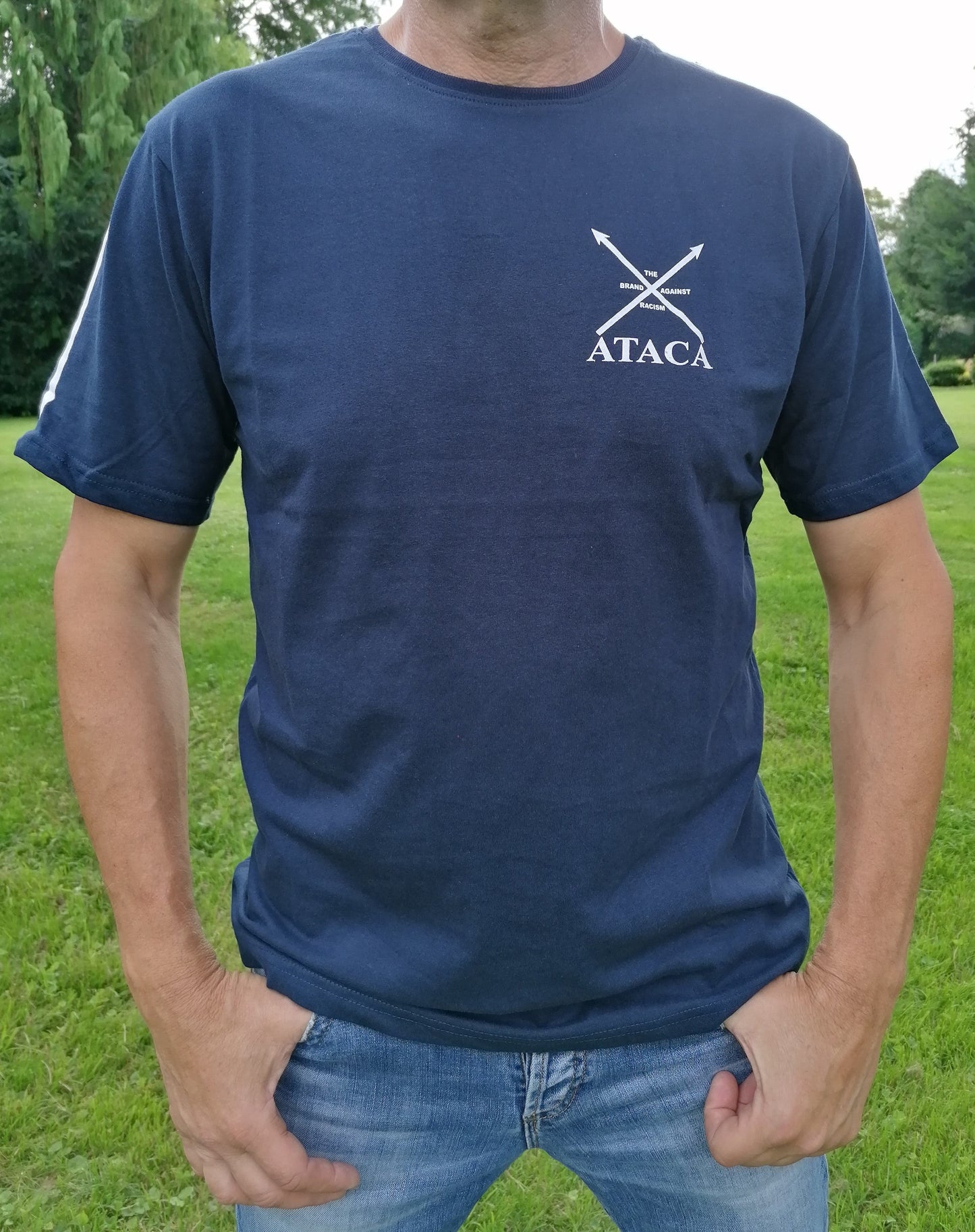 Navy blue t-shirt