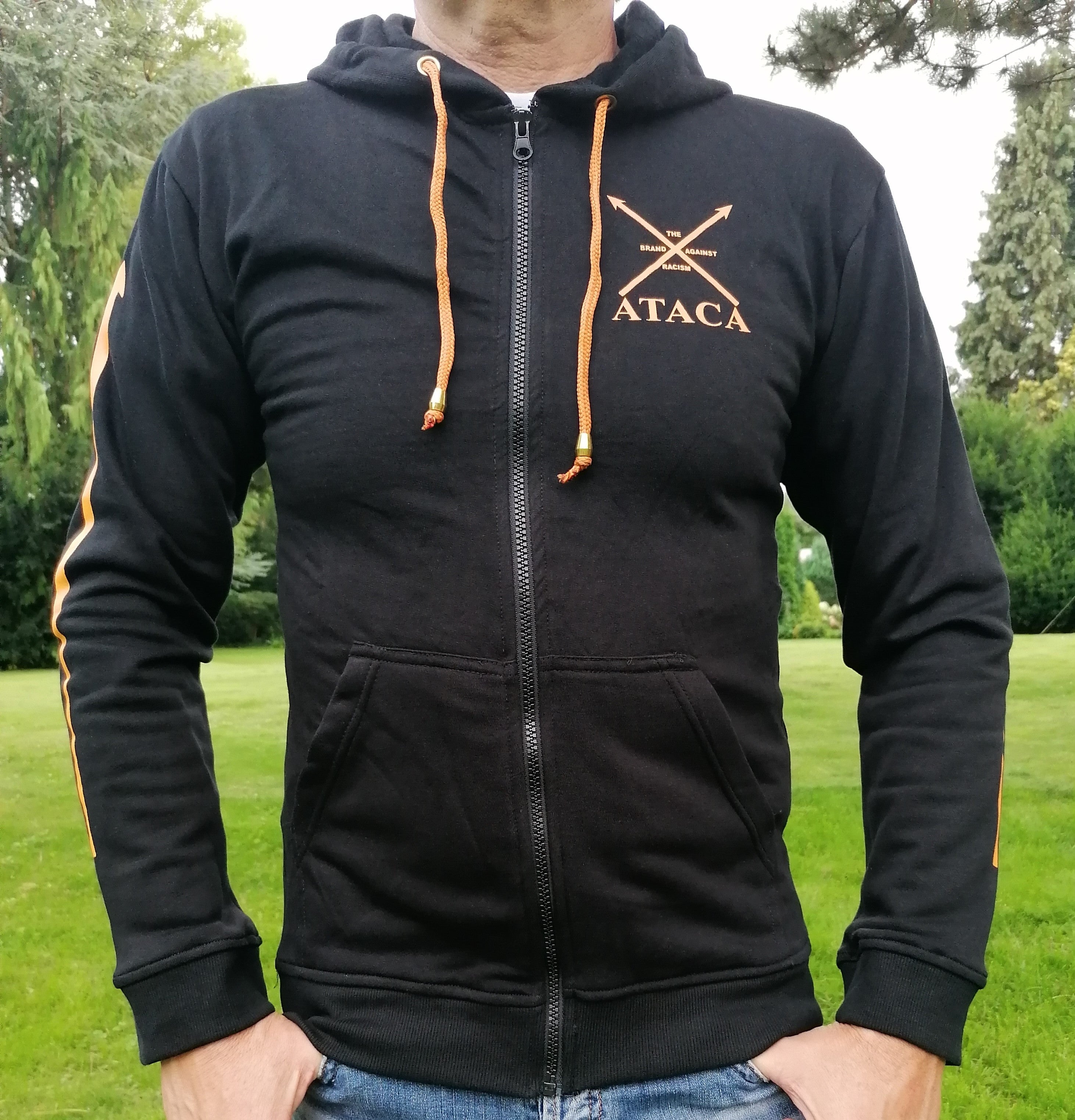 Kapuzenjacke / Hoodie Schwarz